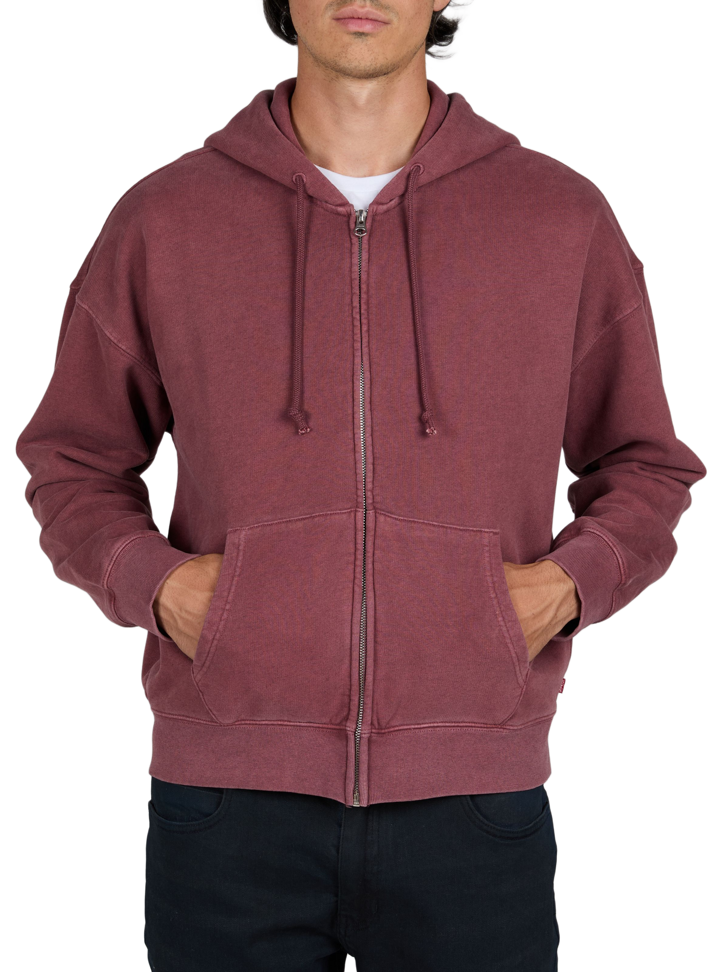 Kapuzen-Sweatshirt mit Reißverschluss LEVI'S Rosa