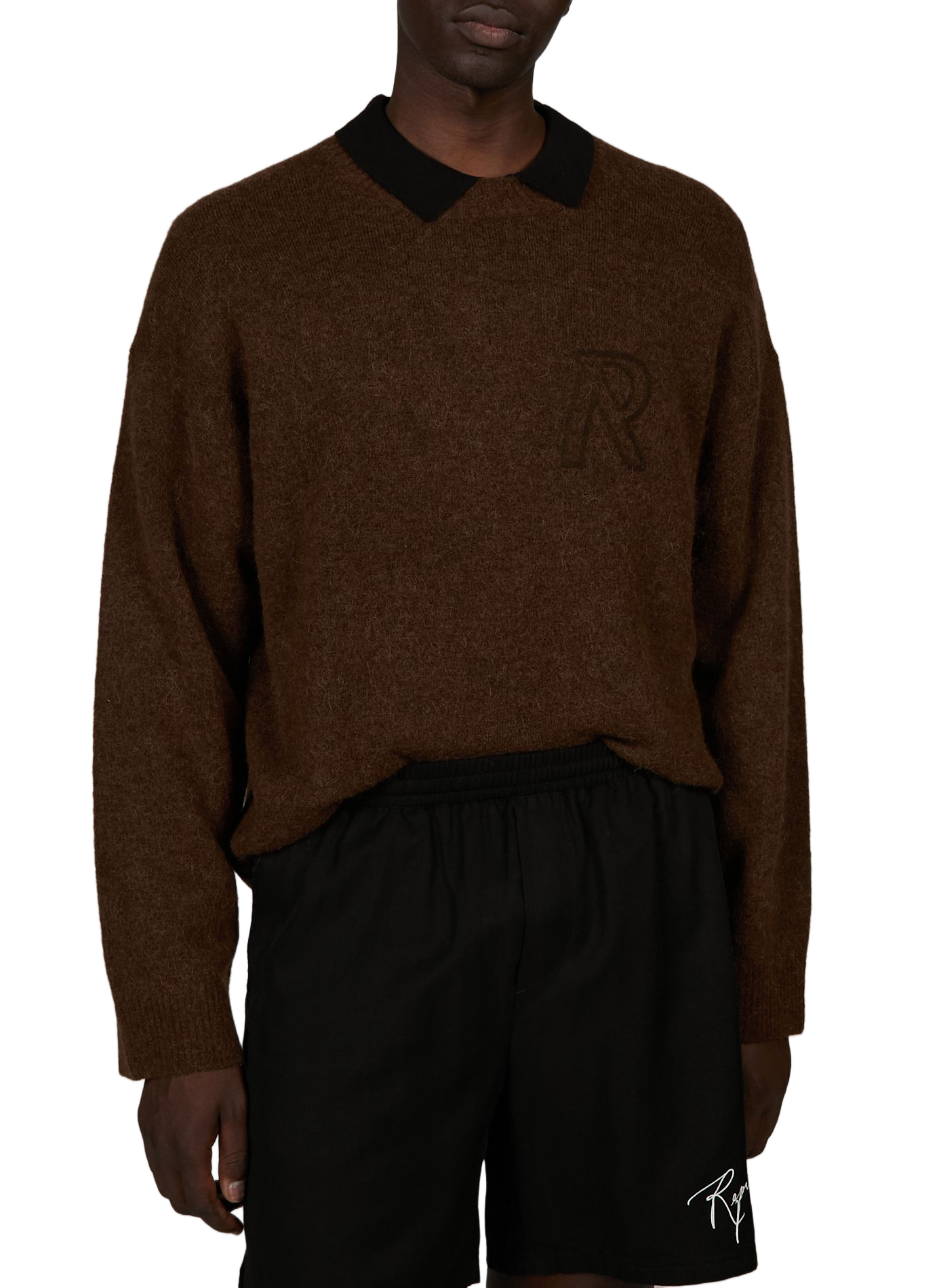 Rundhalsausschnitt-Pullover REPRESENT Braun