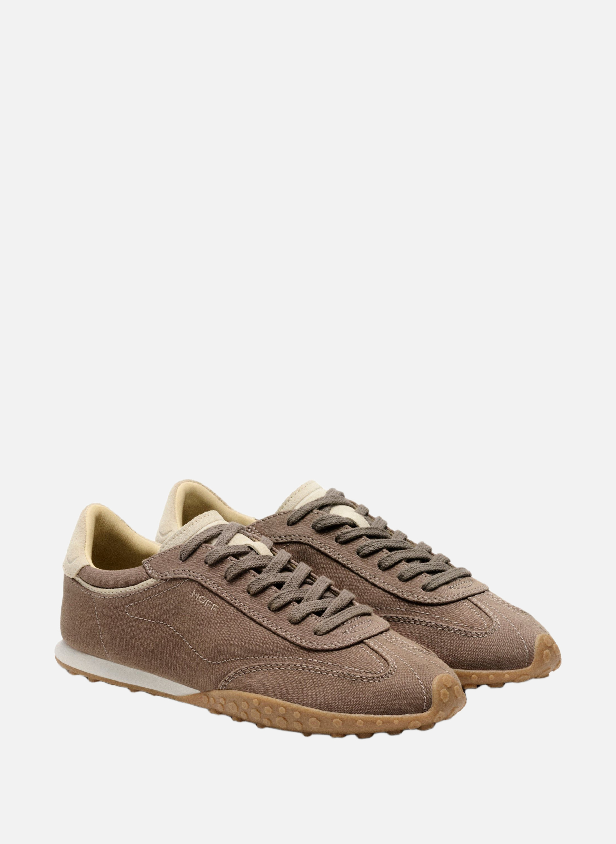 Hoff baskets décontractées bridge canvas brown HOFF Marron
