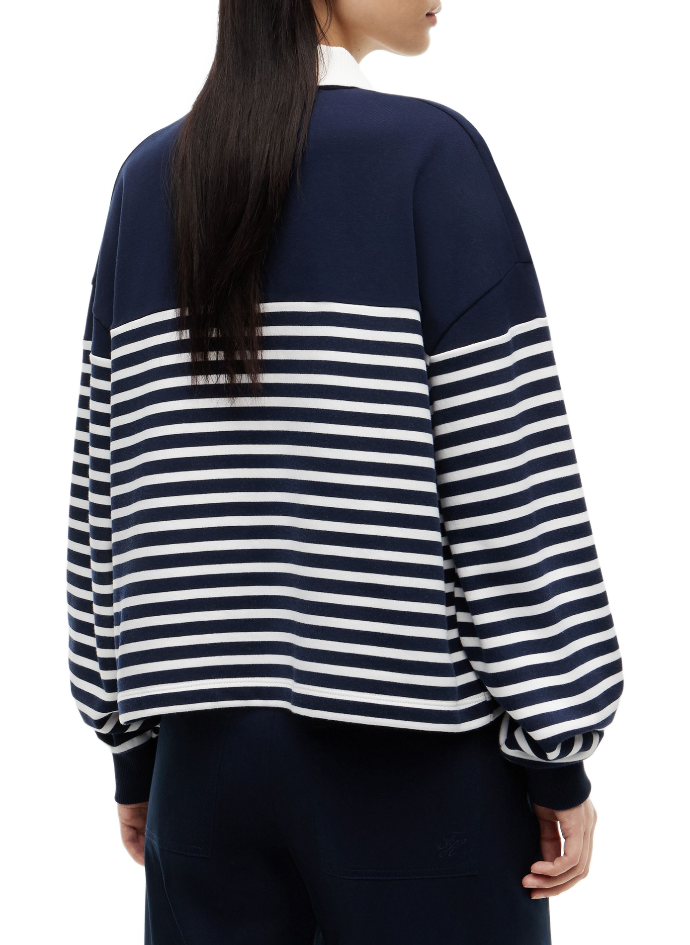 Cotton polo neck sweatshirt TOMMY HILFIGER Multicolour