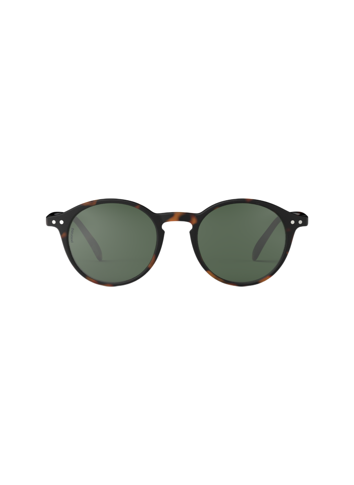 Round tie-dye sunglasses IZIPIZI Brown