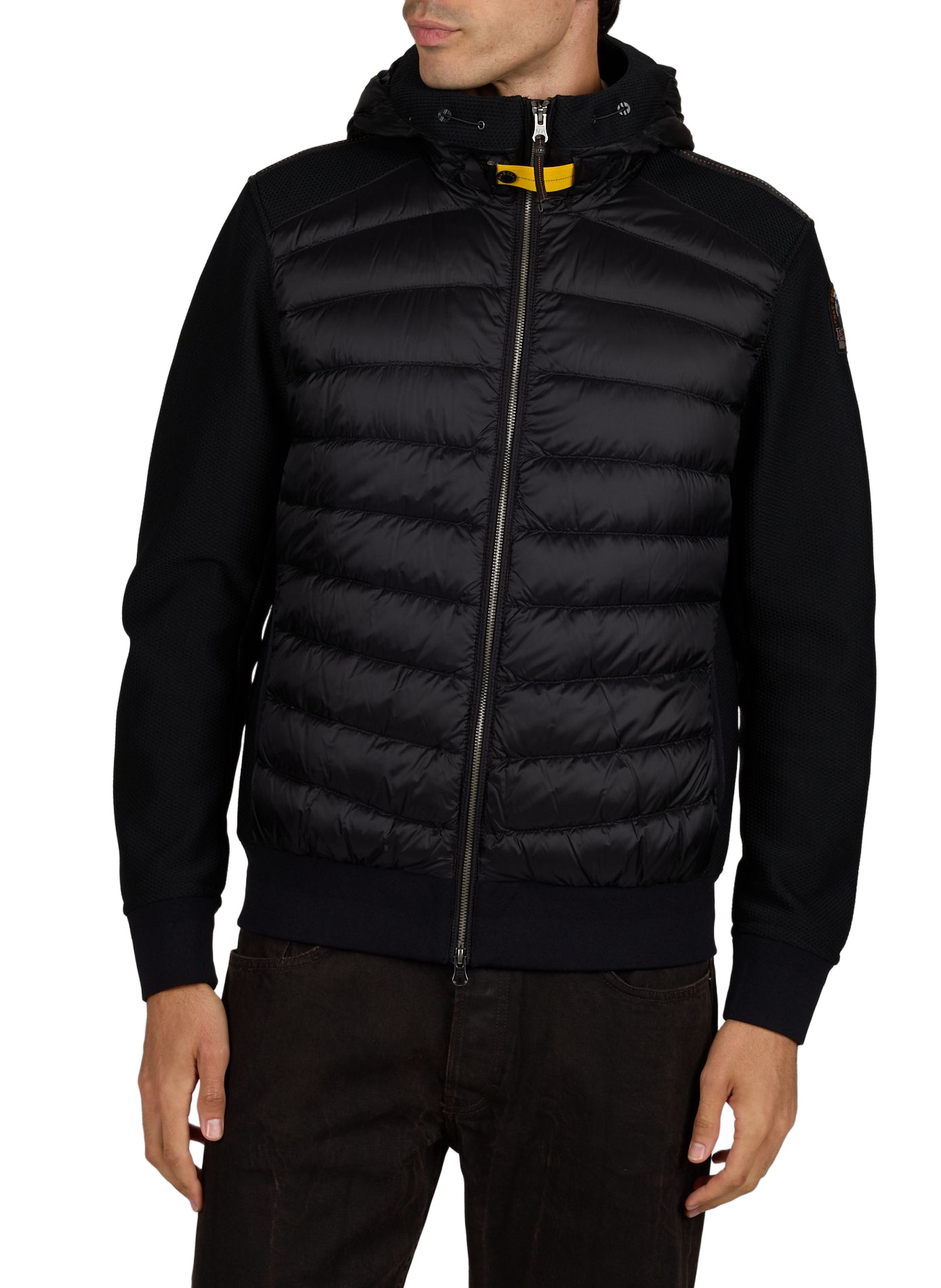 Jacke aus zweifarbigem Material PARAJUMPERS Schwarz