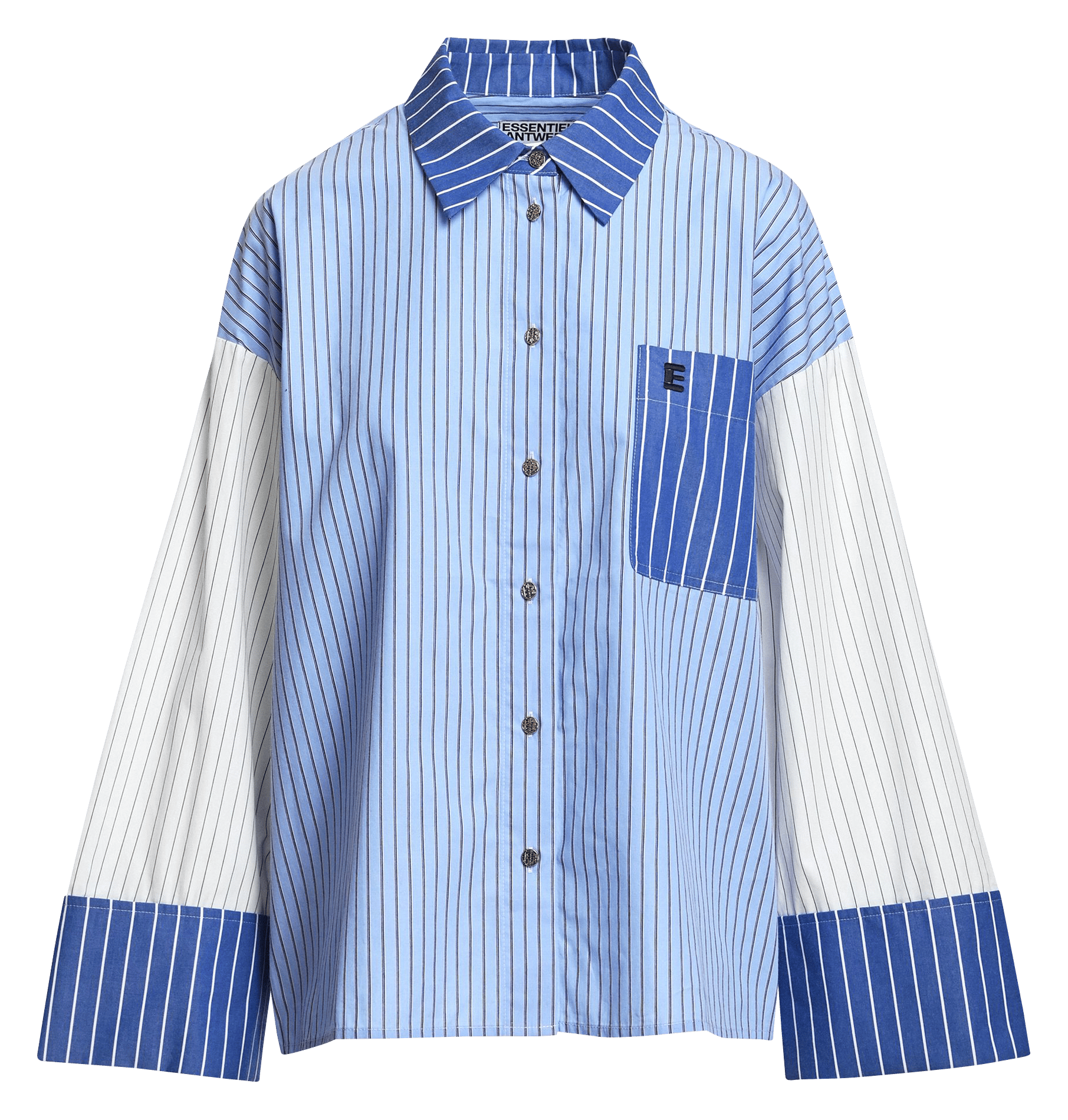 Chemise oversize en coton bio kovid ESSENTIEL ANTWERP Blanc