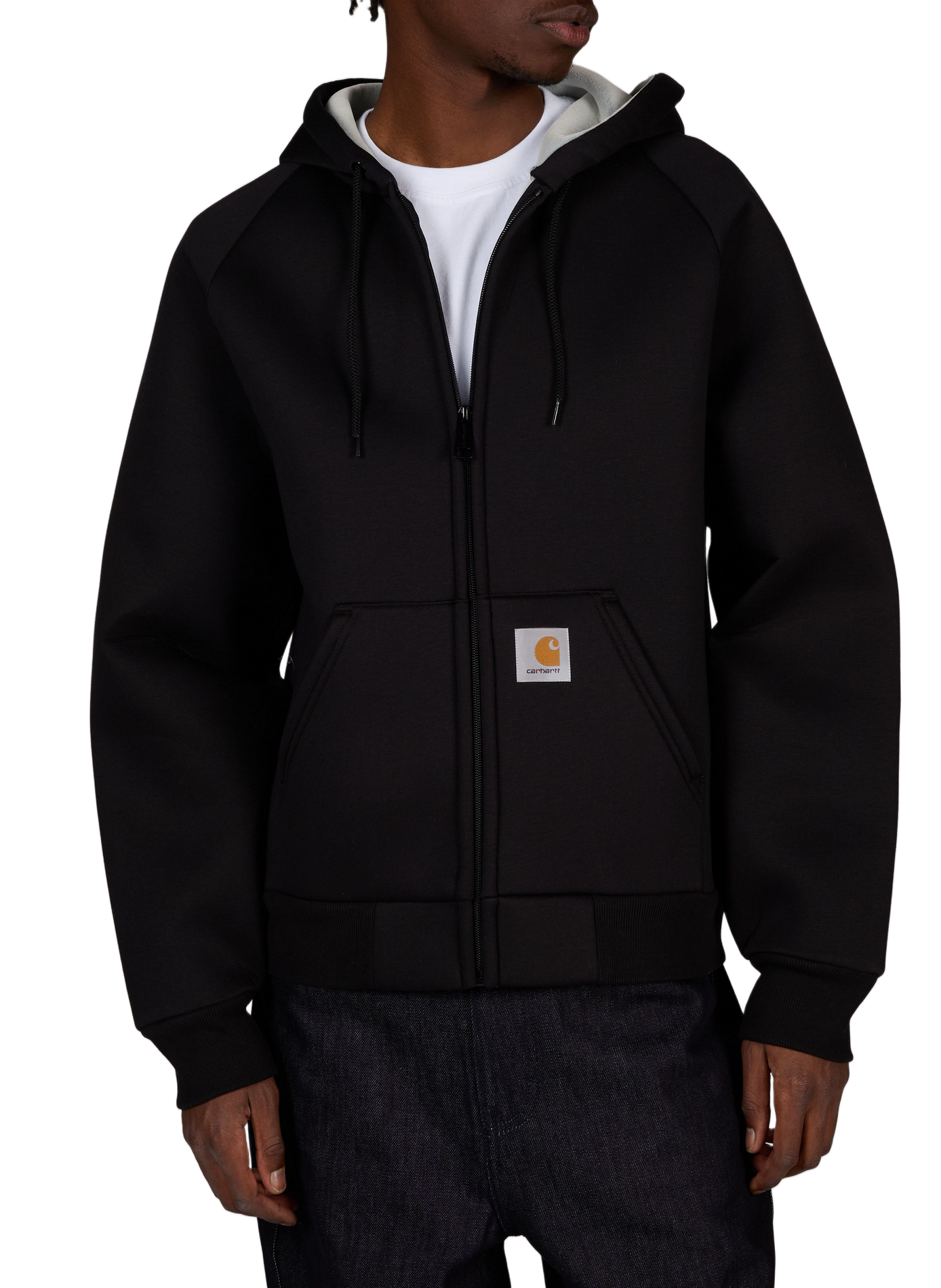 Sweat à capuche droit uni CARHARTT WIP Noir