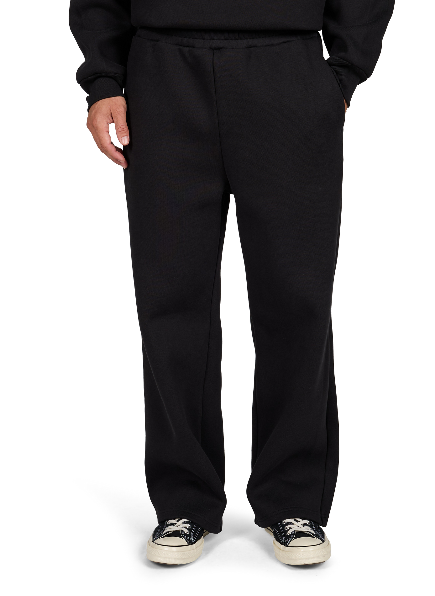 Weite Jogginghose V2 aus Baumwolle SEVENTH Schwarz