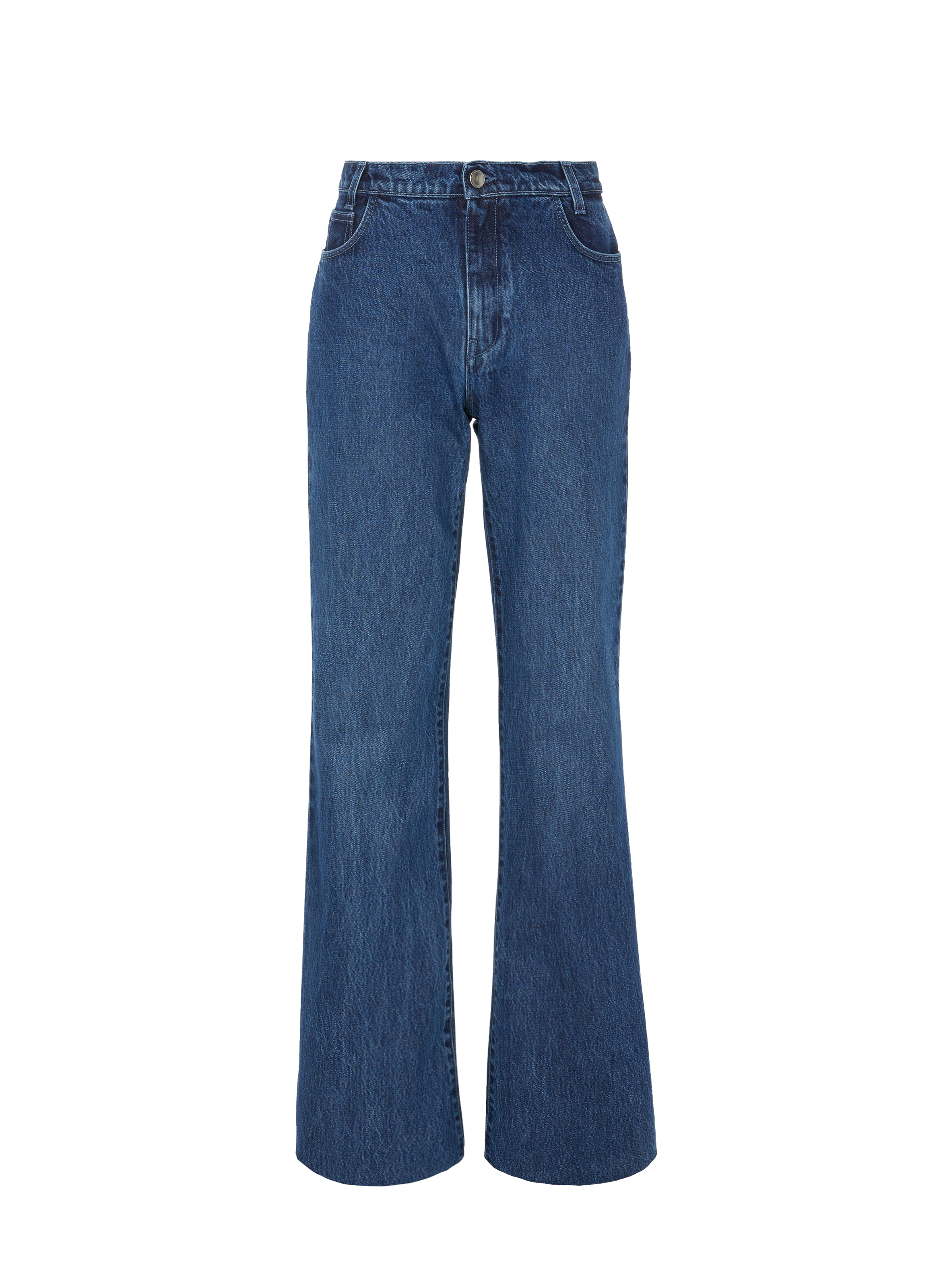 Jean évasé en coton