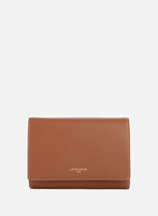 Emilie leather wallet LE TANNEUR