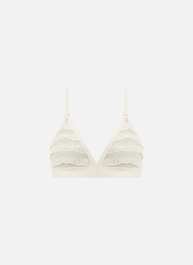 Triangle bra with ruffles LOVE STORIES