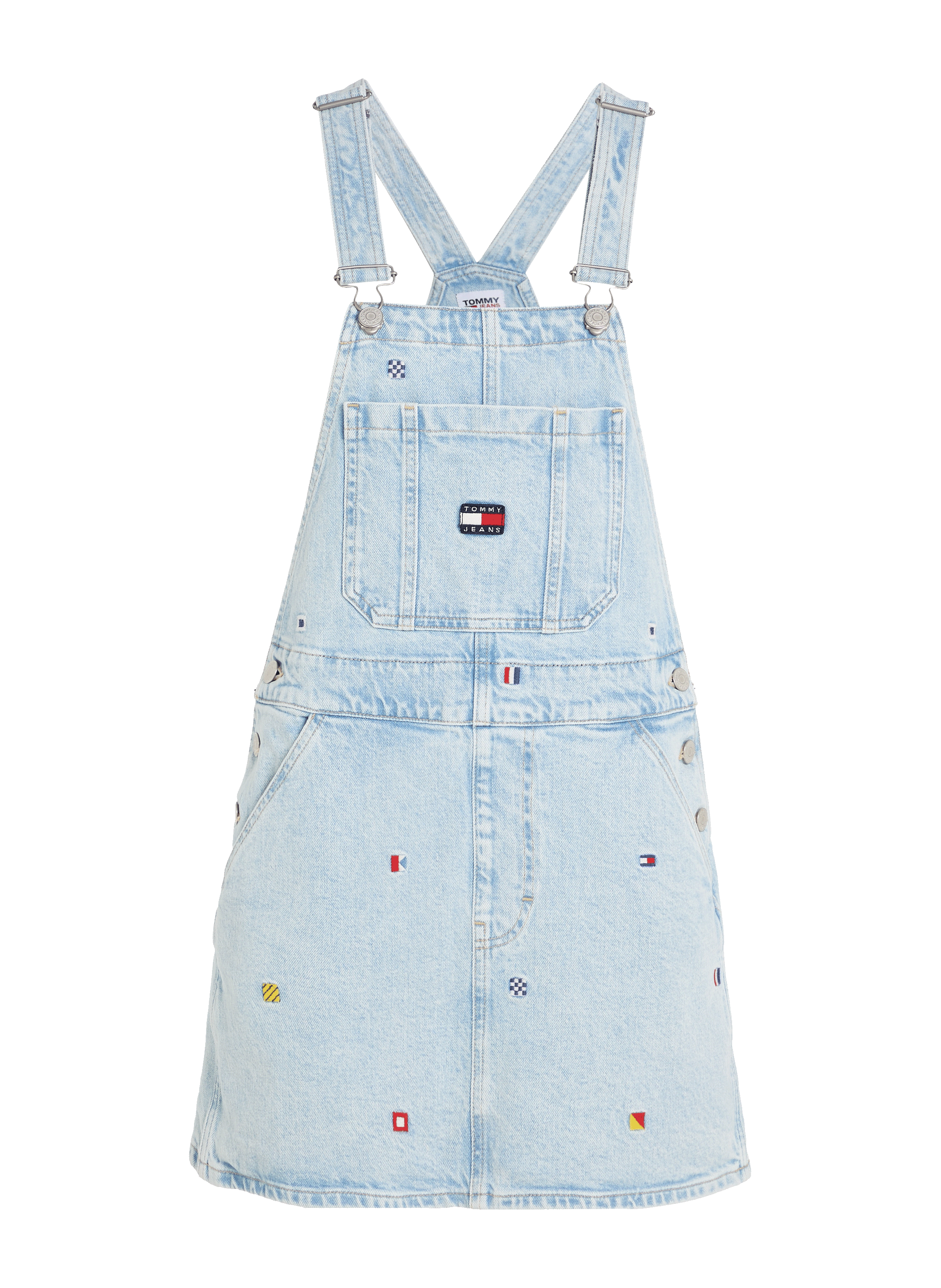 Robe salopette en jean