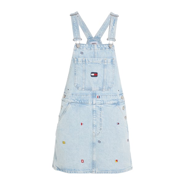 Robe salopette en jean