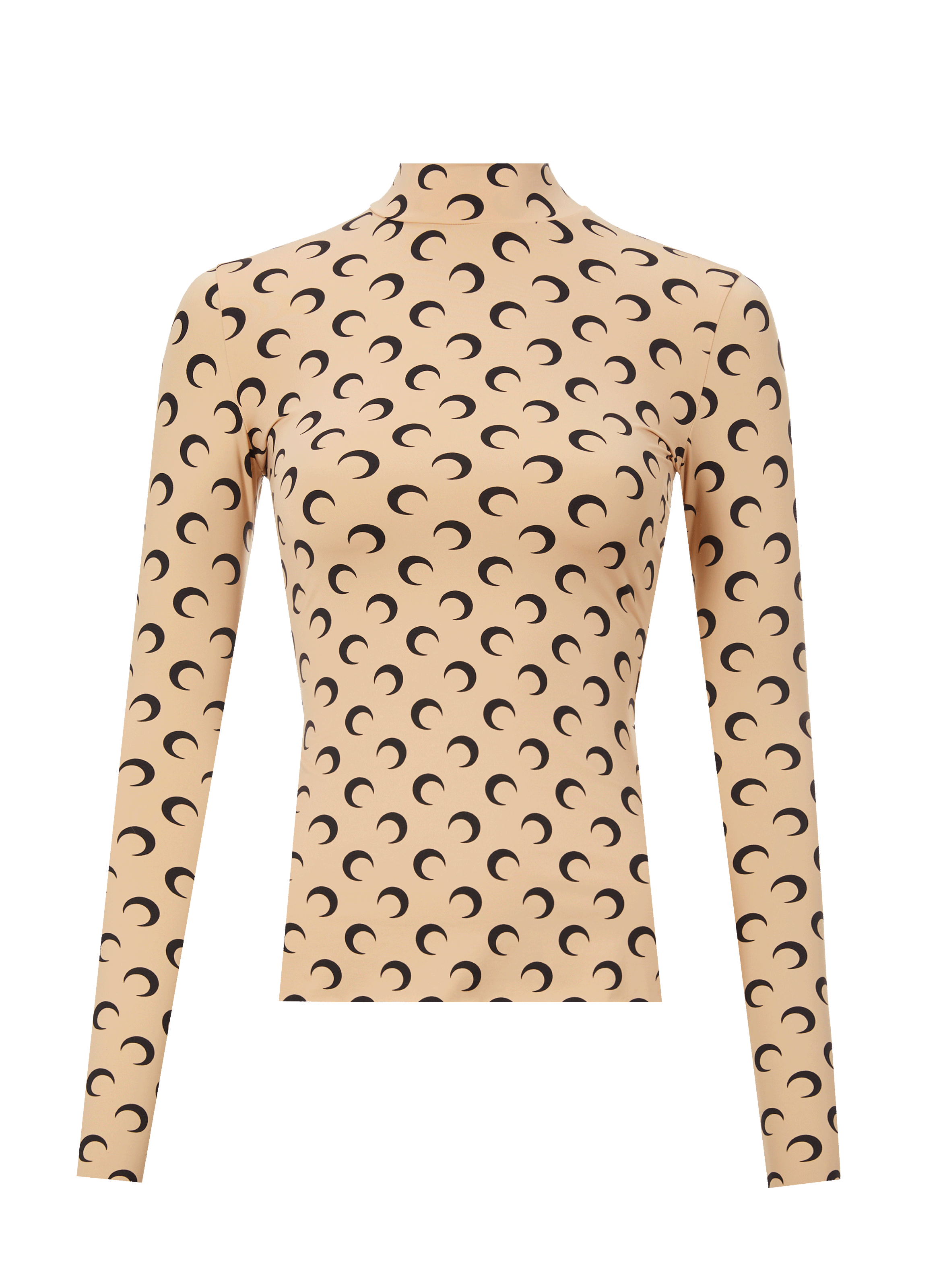 Top imprimé monogramme