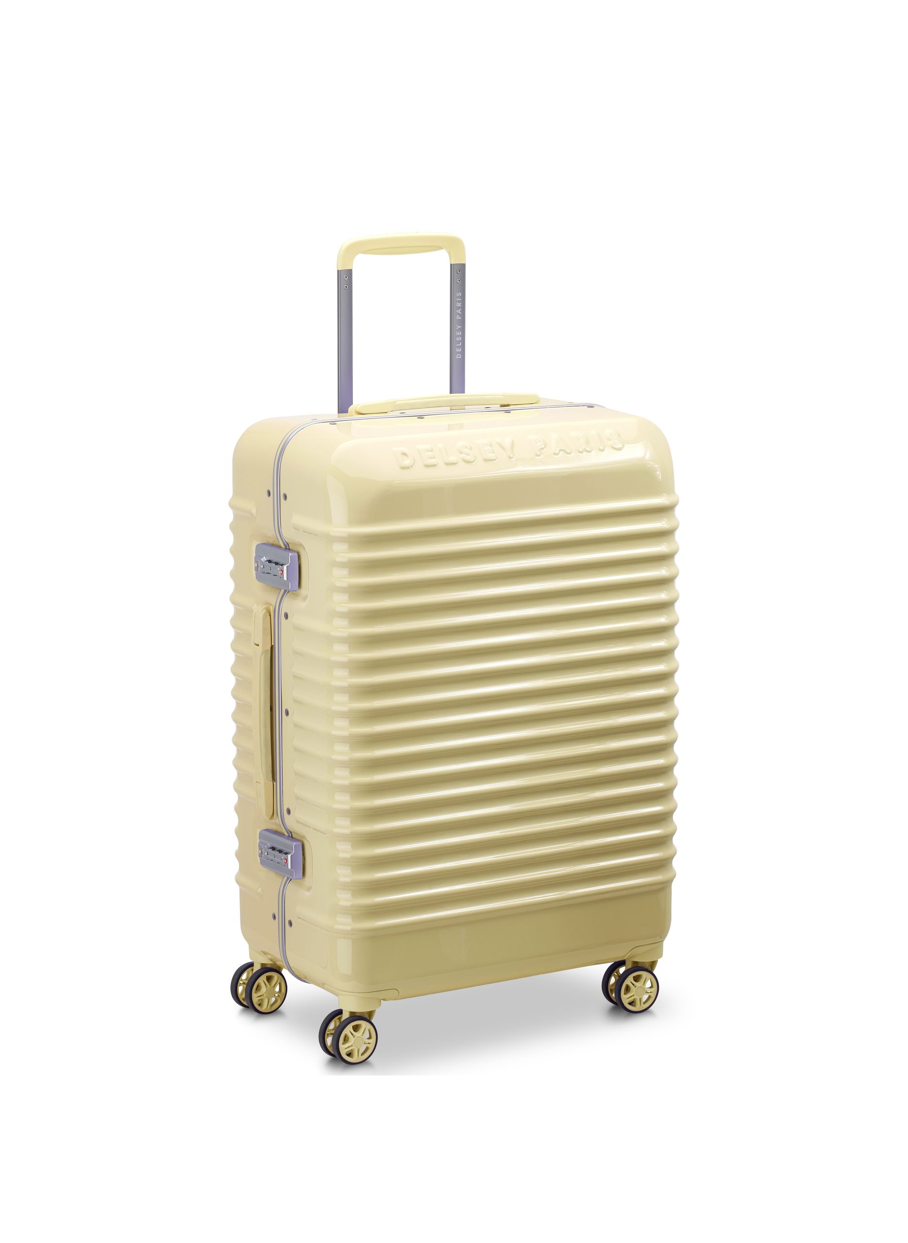Valise soute rigide taille l - bastille 2.0 DELSEY PARIS Jaune