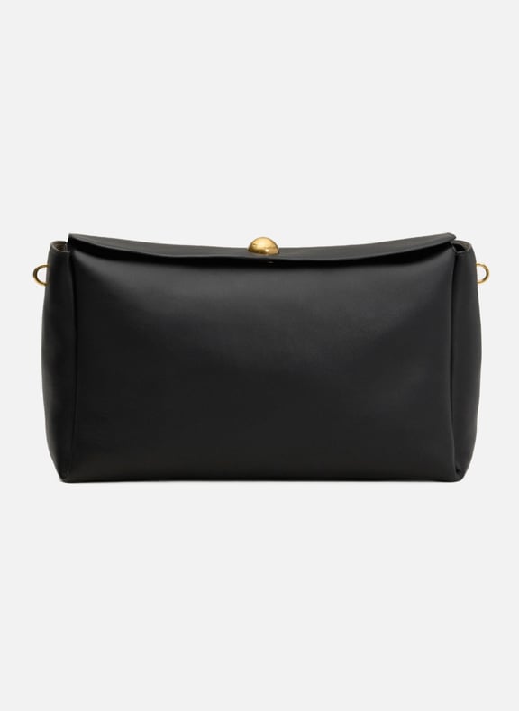 Grand sac carrousel unisexe Noir by AMI PARIS AMI PARIS Grand sac carrousel unisexe Noir