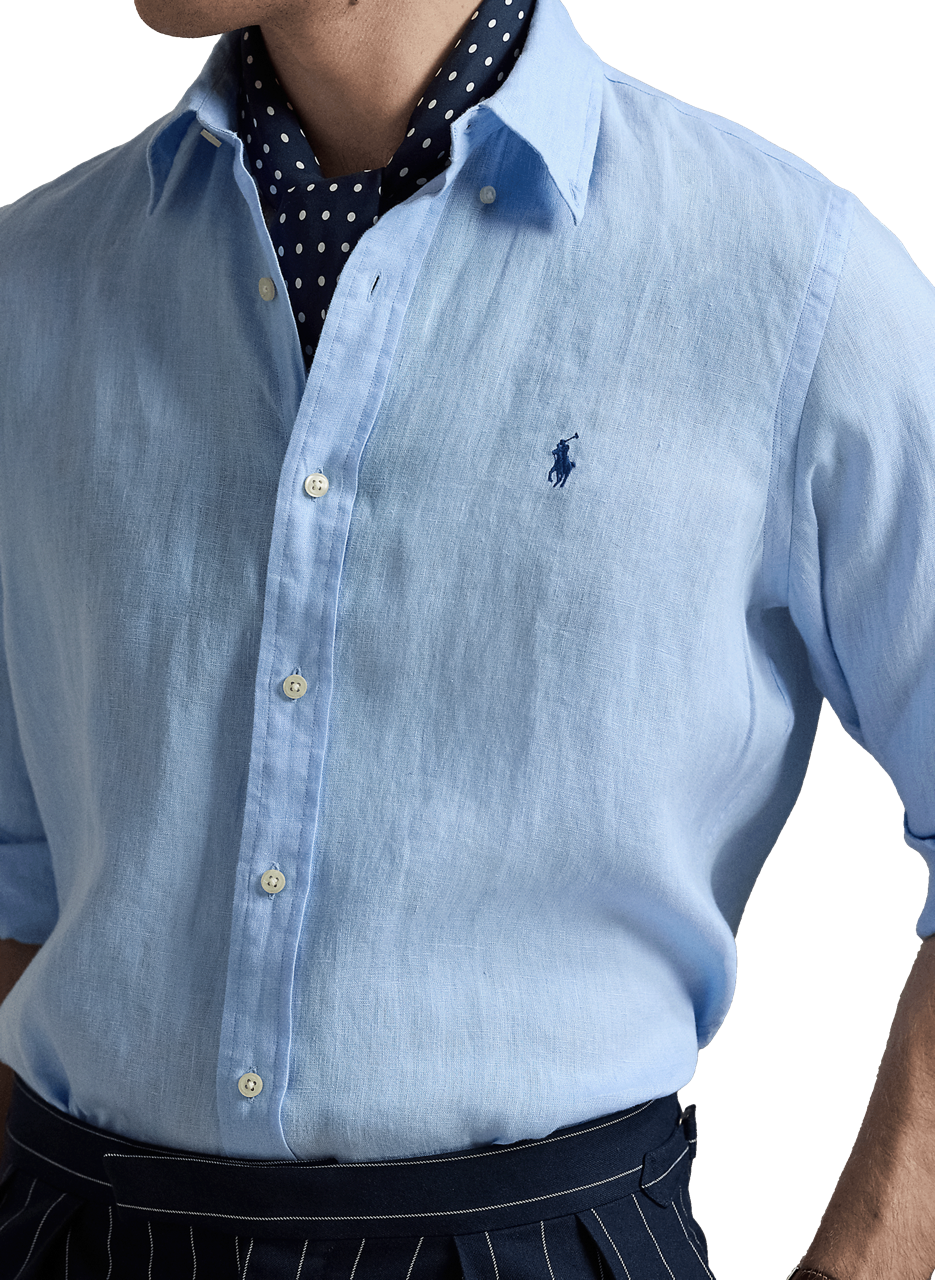 Linen shirt POLO RALPH LAUREN Blue