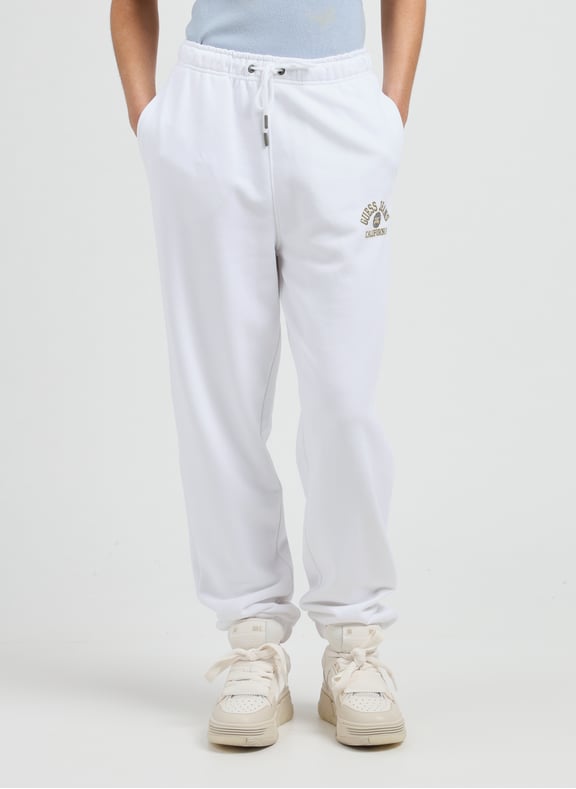 Jogging uni en coton Blanc by GUESS GUESS Jogging uni en coton Blanc