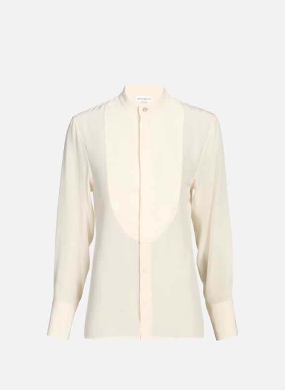 Chemise en soie Beige by VICTORIA BECKHAM VICTORIA BECKHAM Chemise en soie Beige