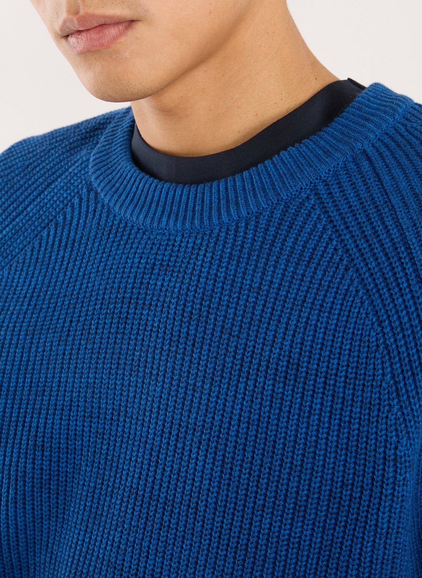 Ribbed jumper NN.07 Blue