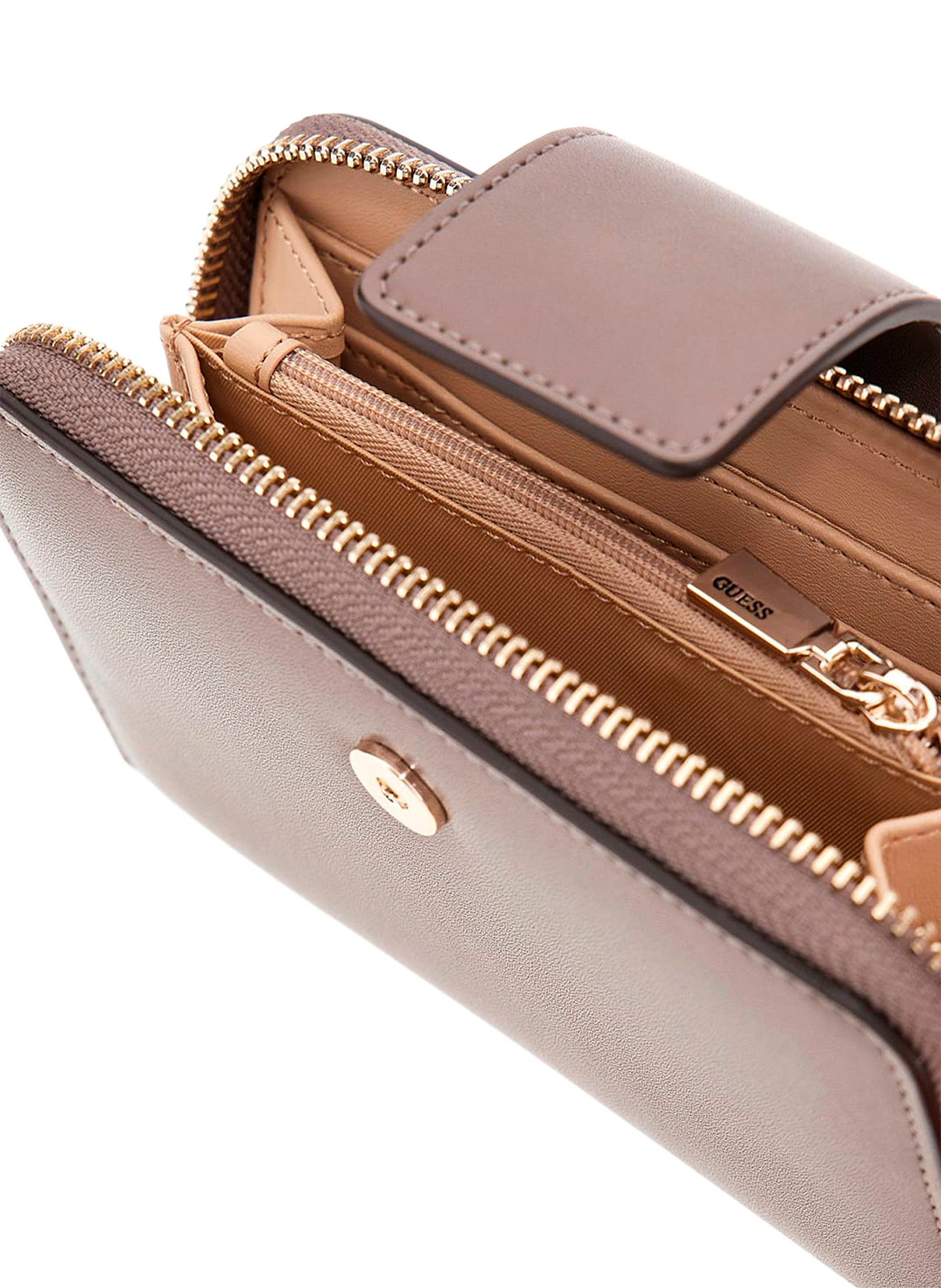 Jane Wallet GUESS Beige