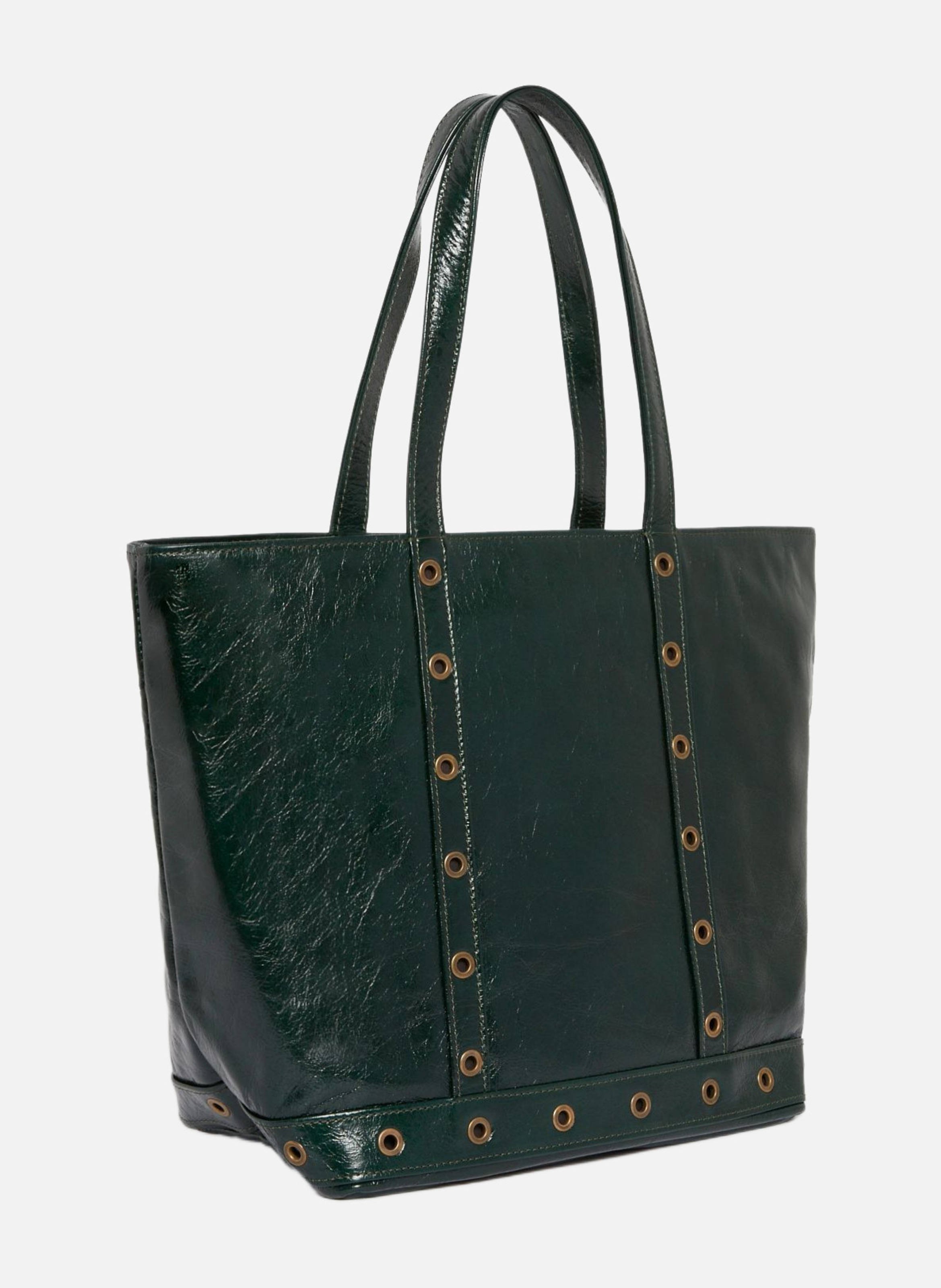 Cabas m en cuir VANESSA BRUNO Vert