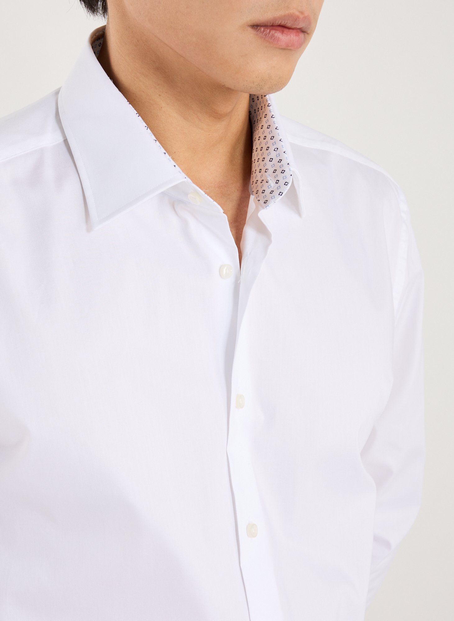  Cotton shirt BOSS White