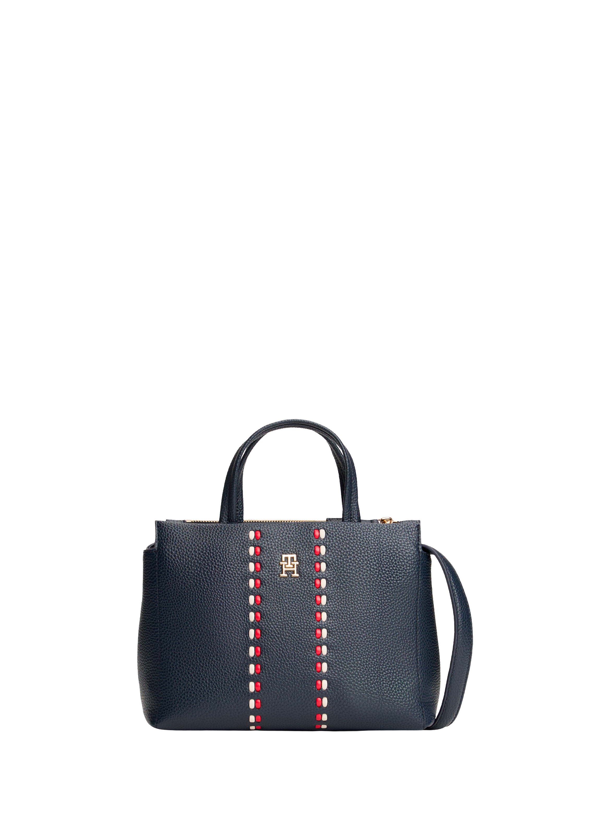 Removable shoulder strap handbag TOMMY HILFIGER Blue