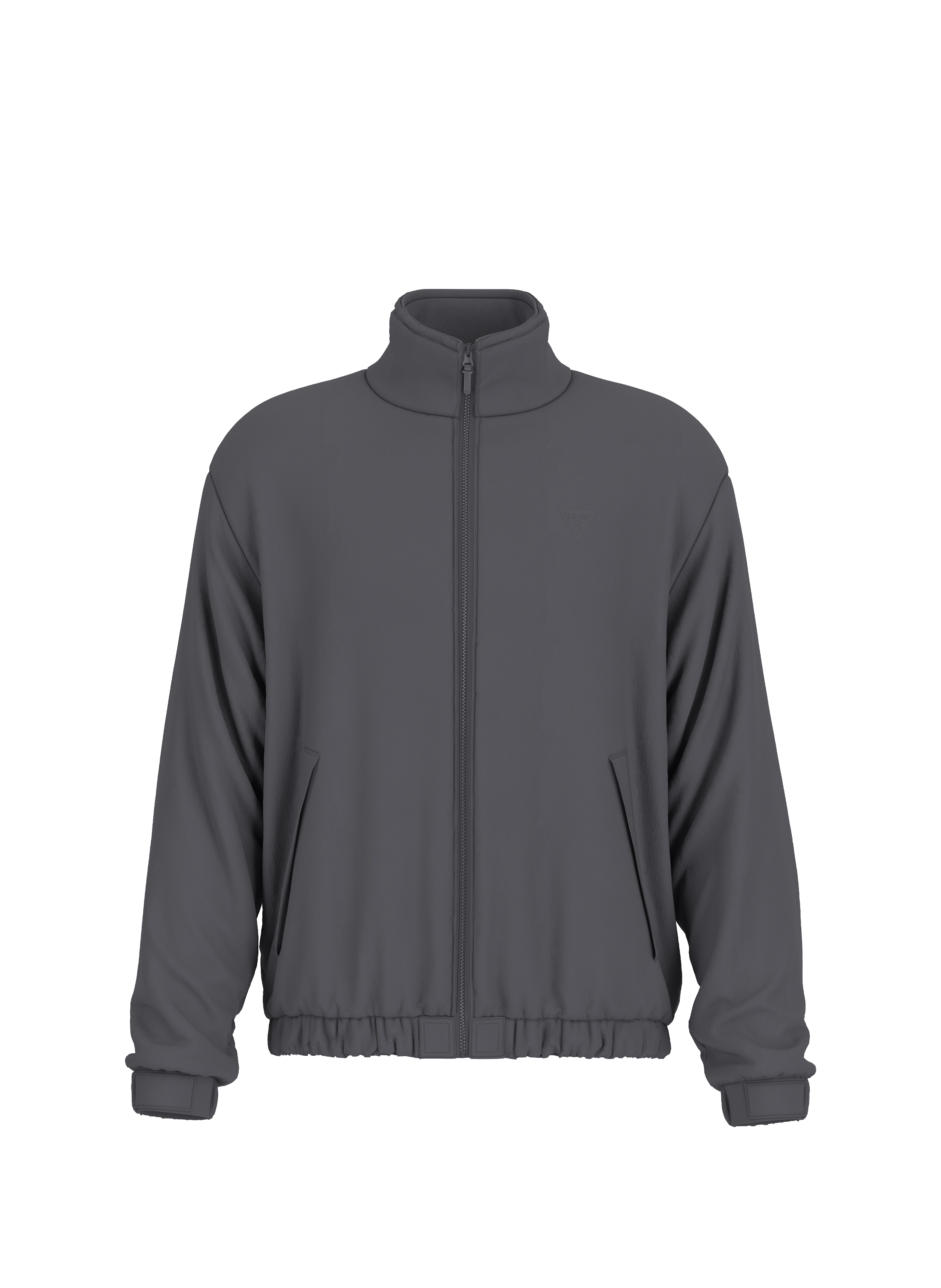 GUESS Straight jacket with high collar Grey