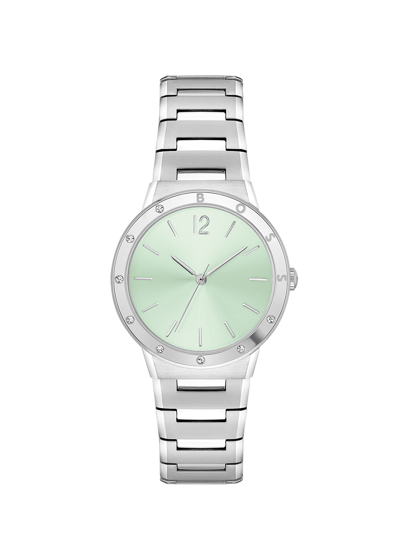 Quartz steel watch BOSS Silver