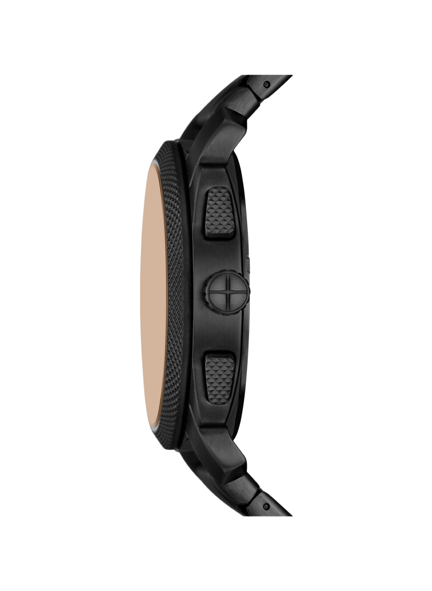 Montre Machine en acier FOSSIL Noir