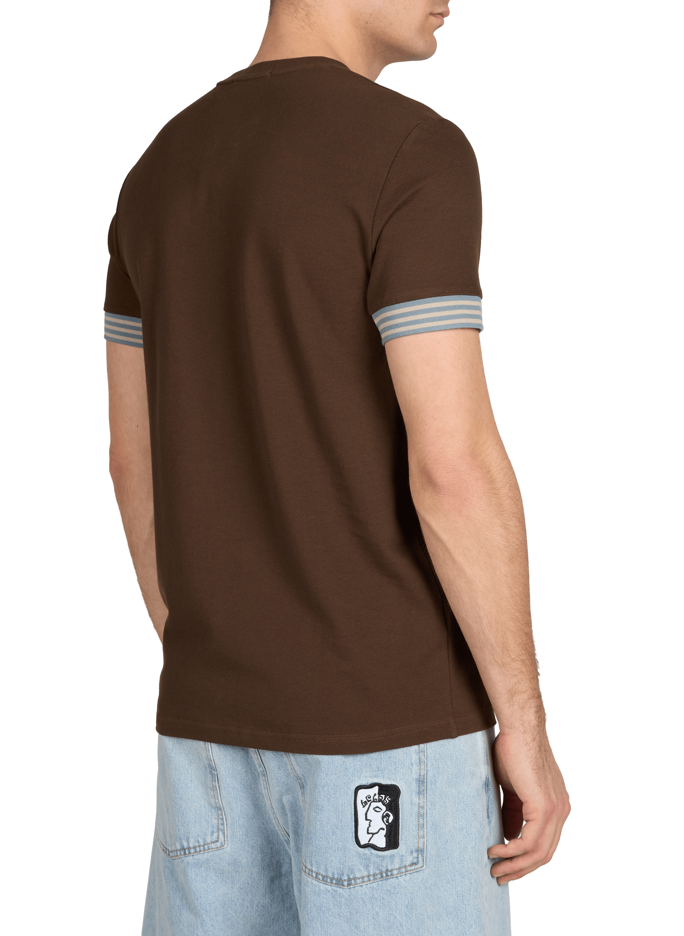 Polo en coton  FRED PERRY Marron