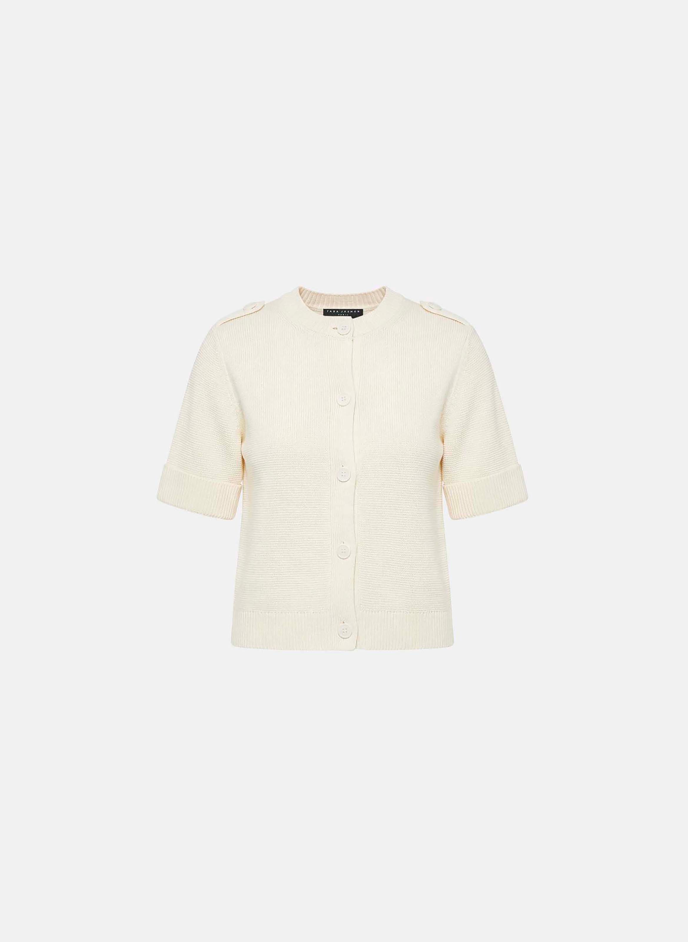 Gilet gisèle TARA JARMON Blanc