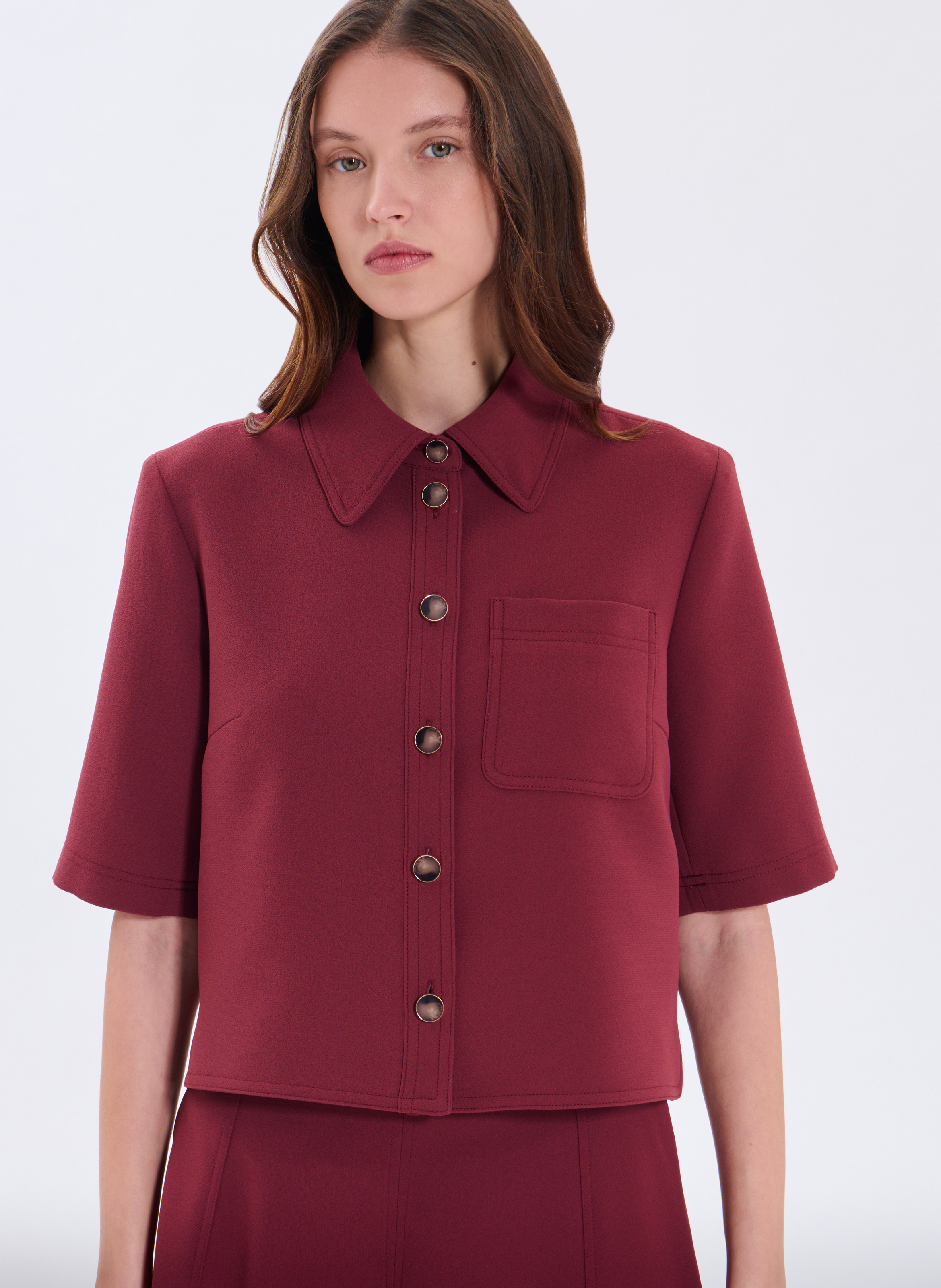 Chemise  celina ZAPA Rouge