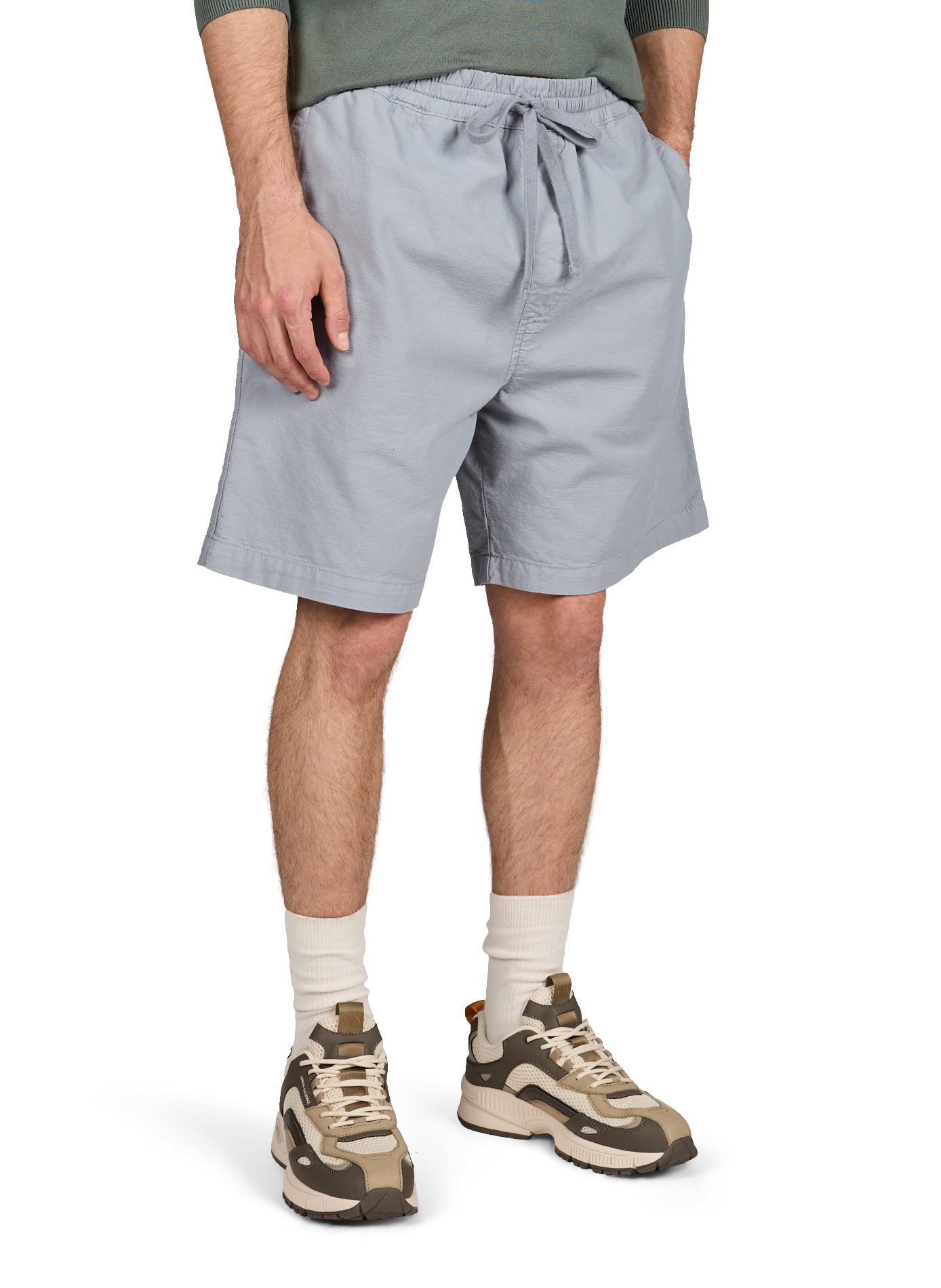 Plain cotton shorts CARHARTT WIP Blue