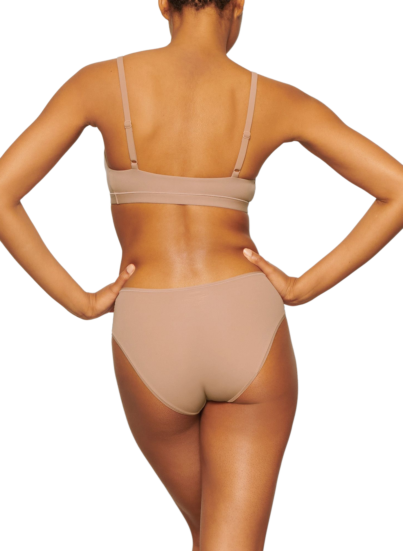 Solid mid-rise culottes SKIMS Brown