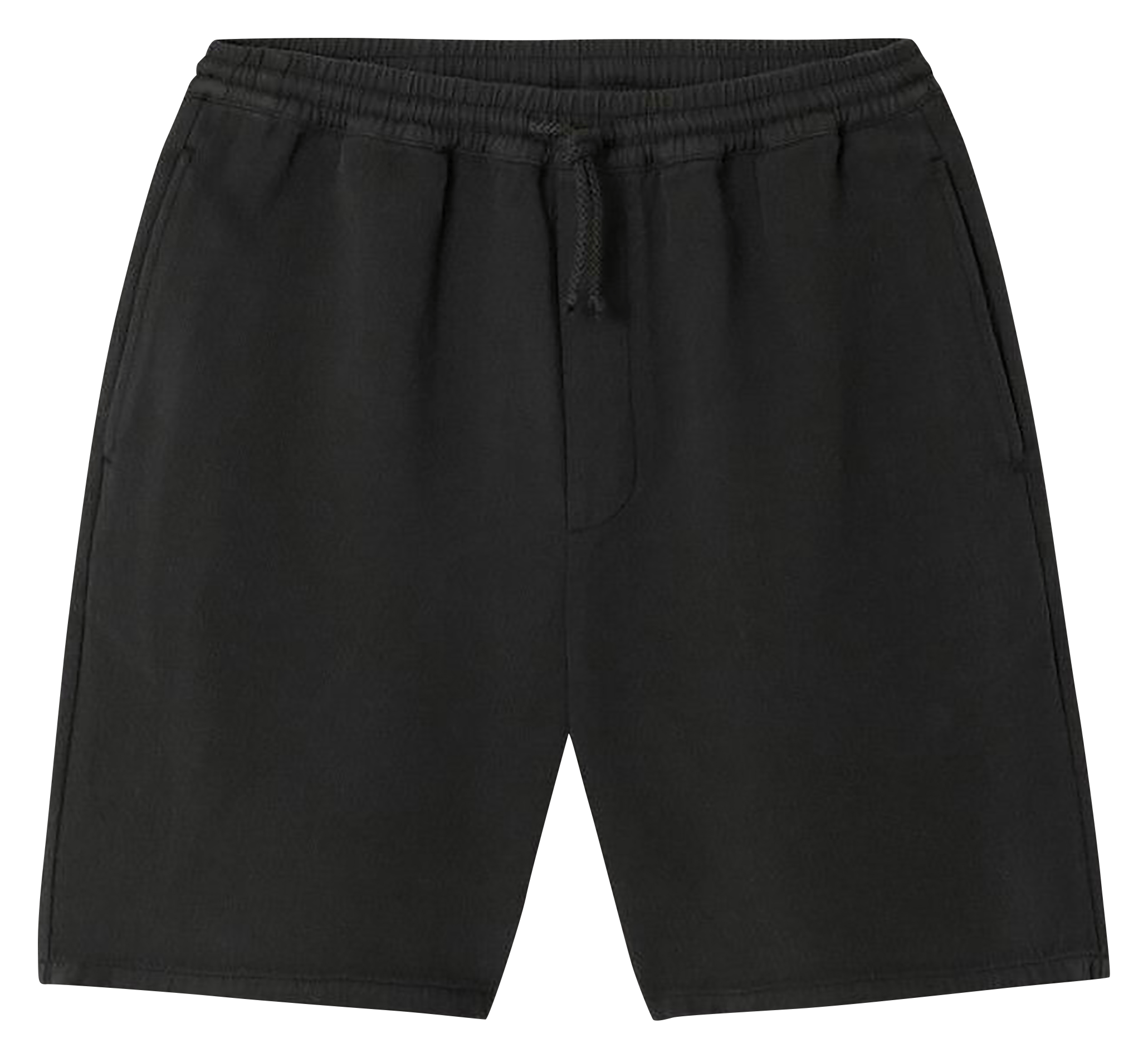 Short droit en coton bio afaz AMERICAN VINTAGE Noir