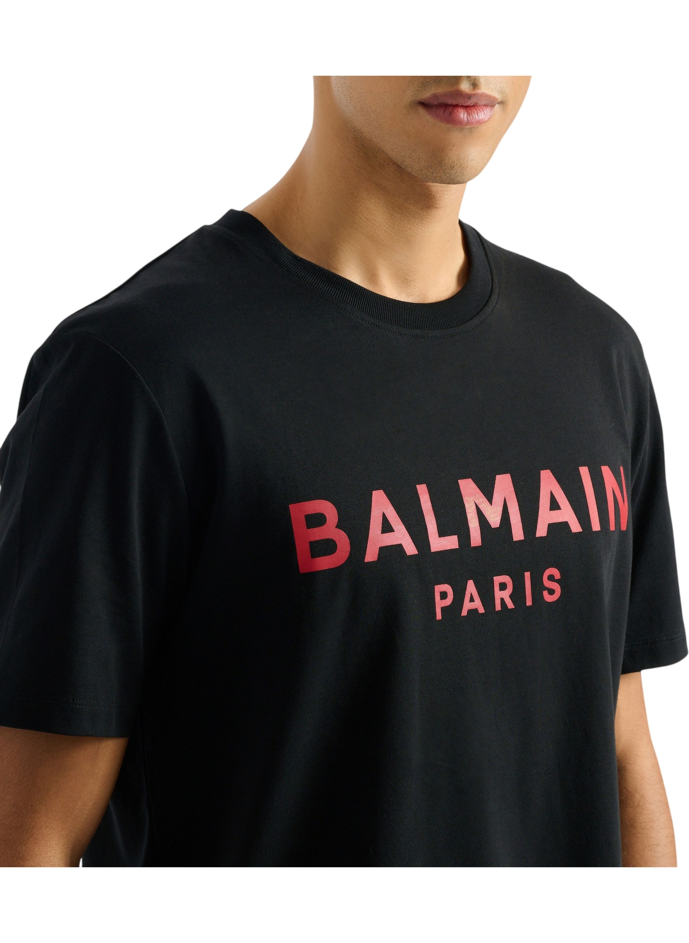 T-shirt imprimé balmain paris BALMAIN Multicolore