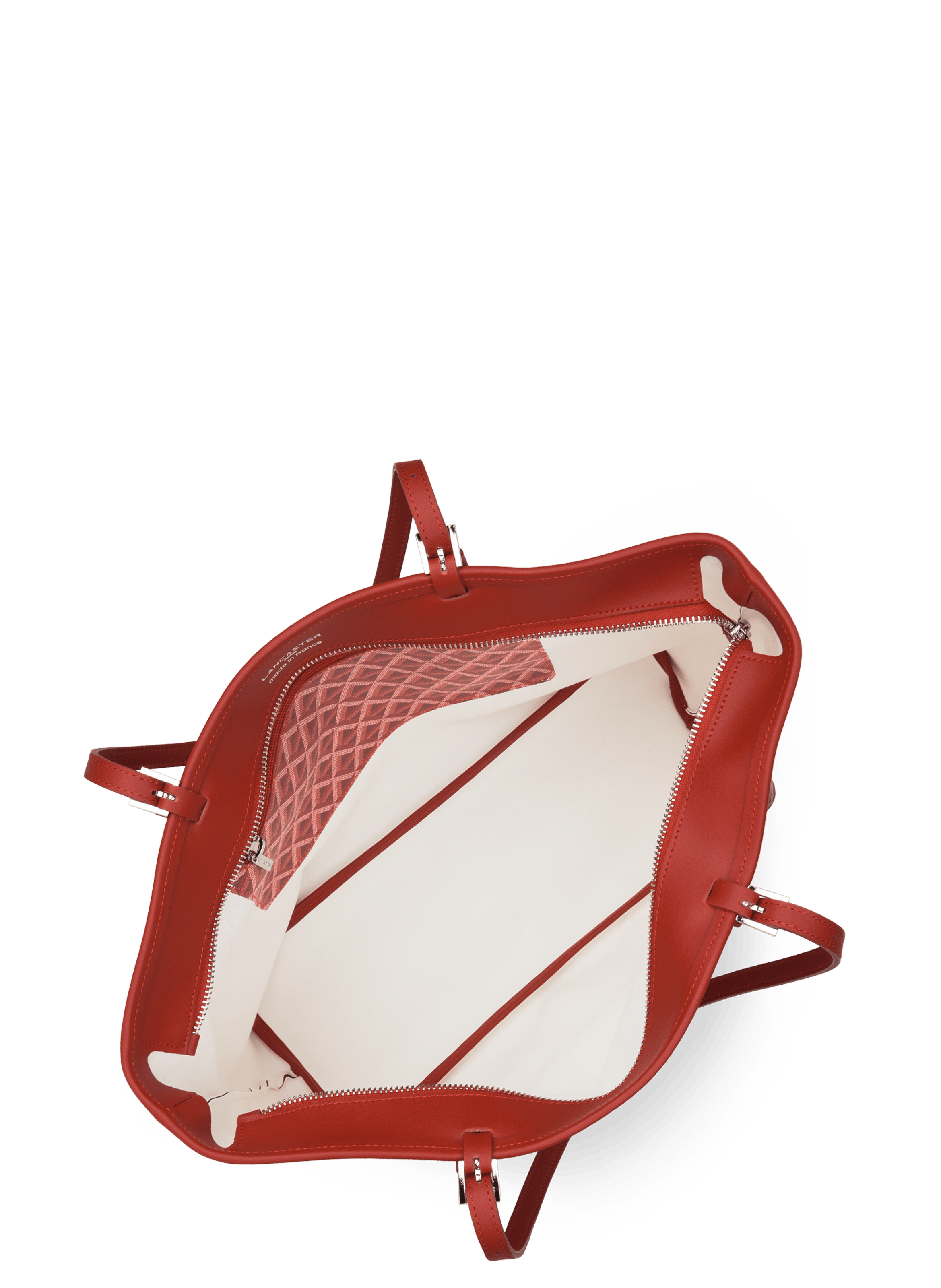 Grand sac cabas épaule - ikon | Rouge LANCASTER Femme