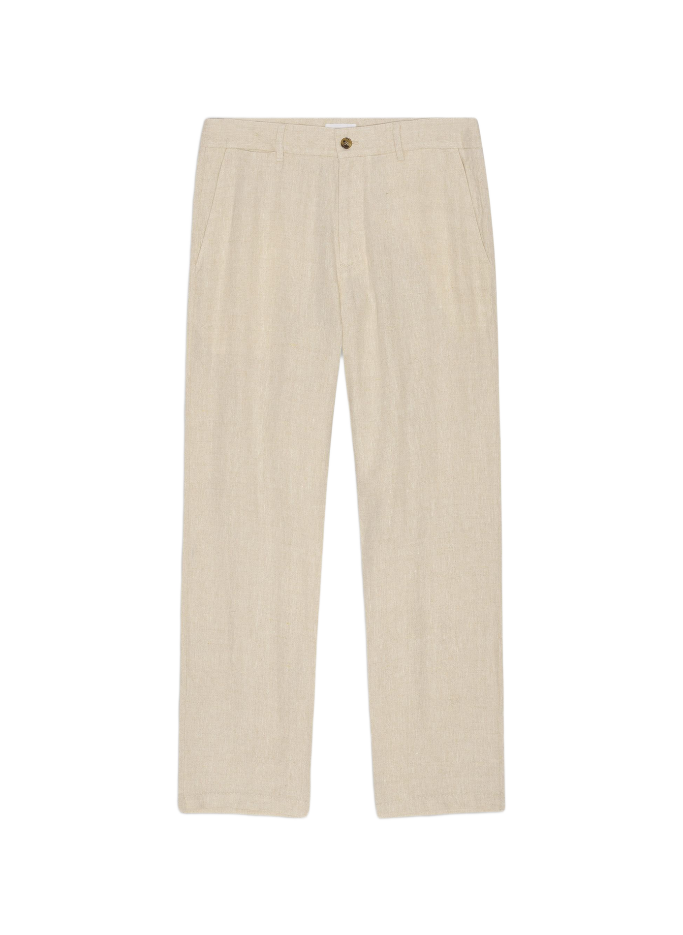 Aden straight linen trousers NN.07 Beige
