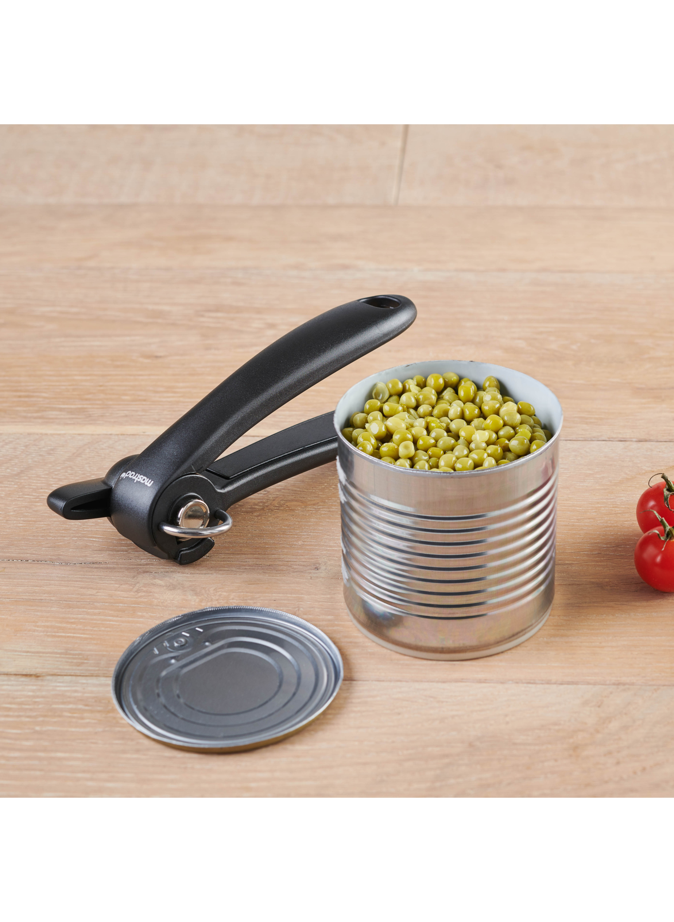Stainless steel can opener MASTRAD Black