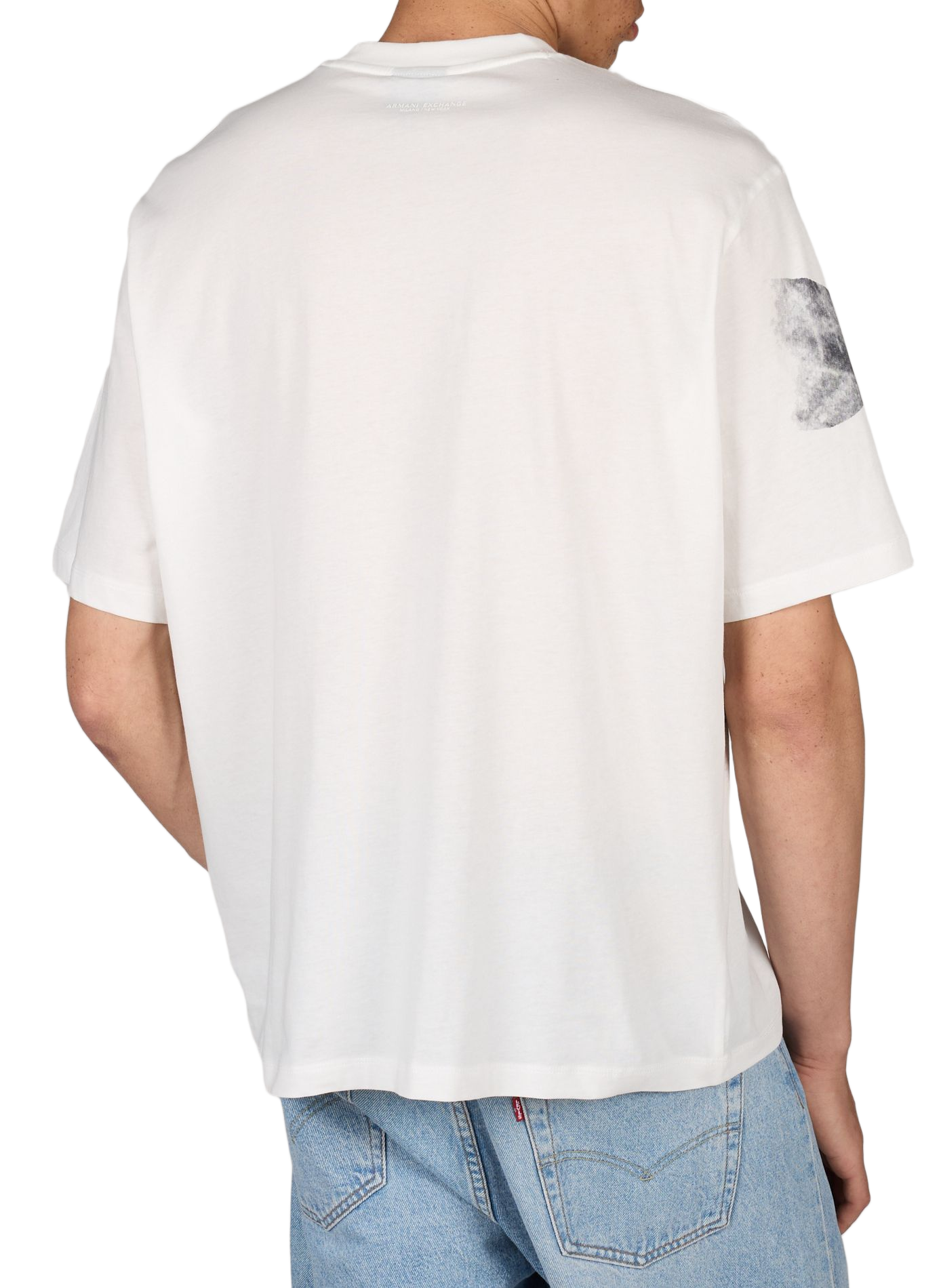 Cotton T-shirt ARMANI EXCHANGE White