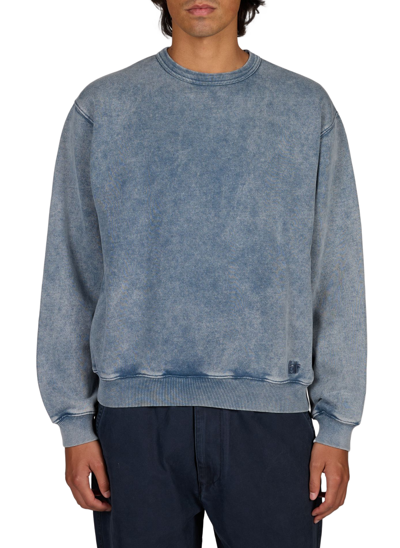 Round neck cotton sweatshirt BELLEROSE Black