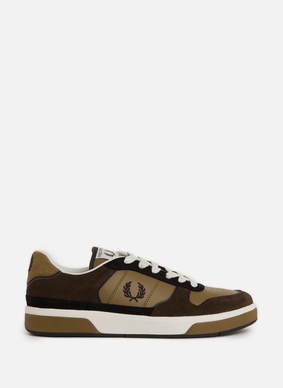 BASKETS EN CUIR FRED PERRY pour HOMME Printemps