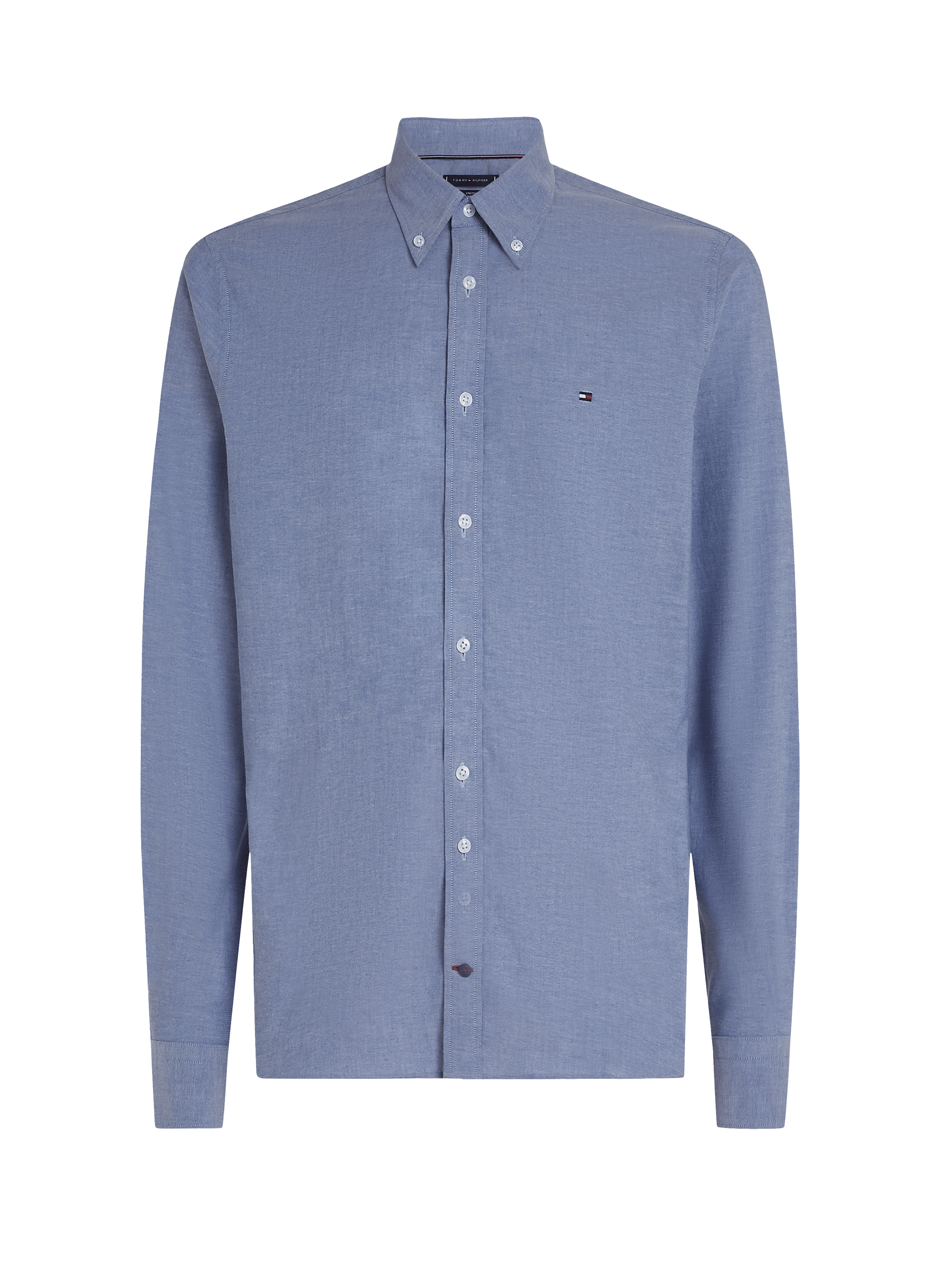 Chemise en coton TOMMY HILFIGER Bleu