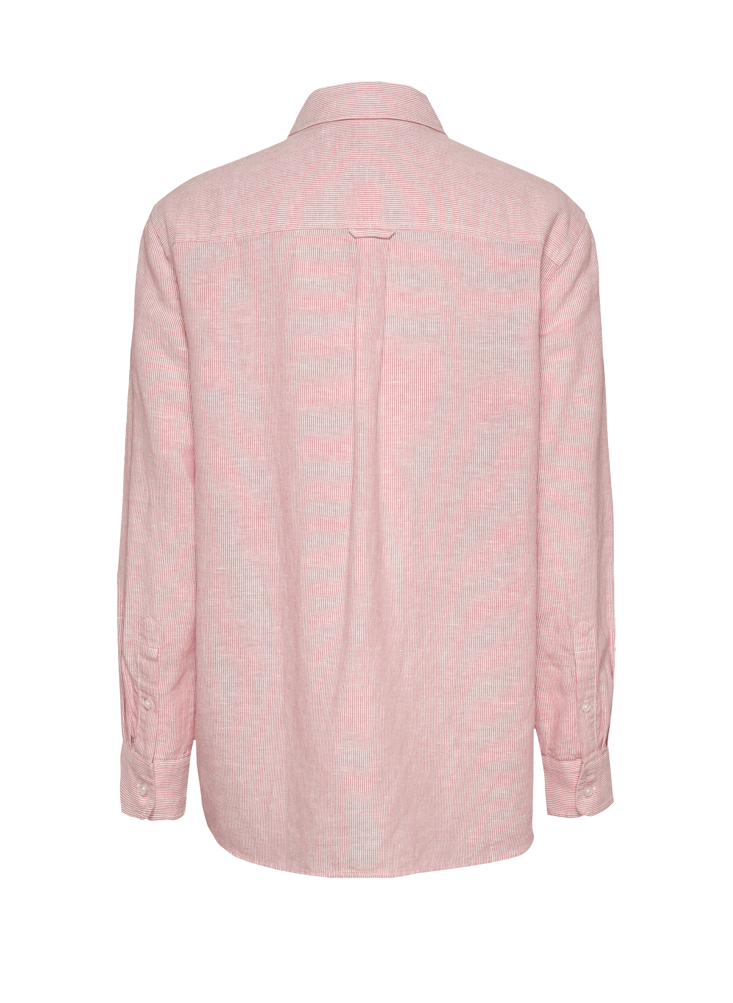 Chemise à rayure ample TOMMY HILFIGER Rose