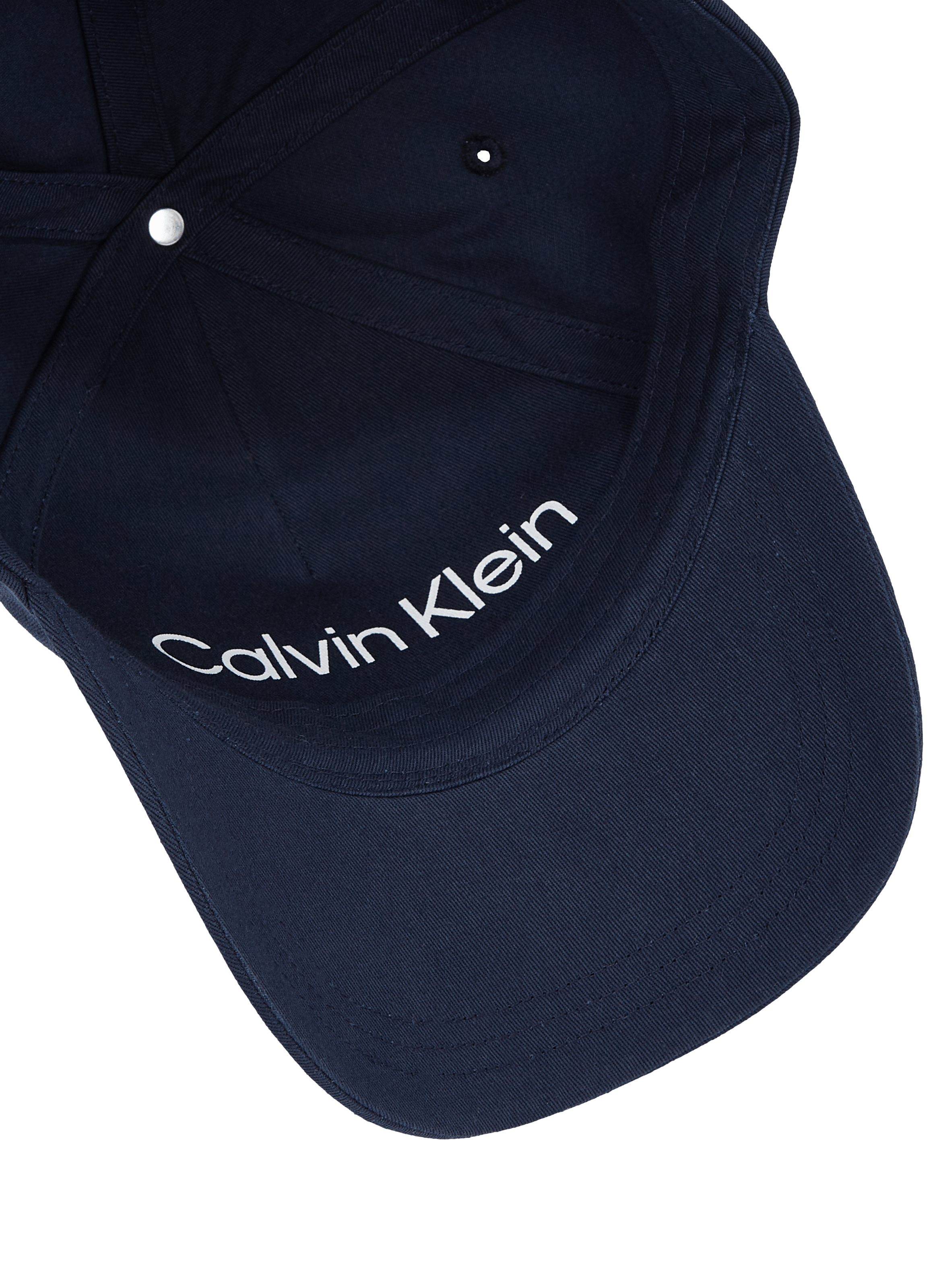 Organic cotton baseball cap CALVIN KLEIN Blue