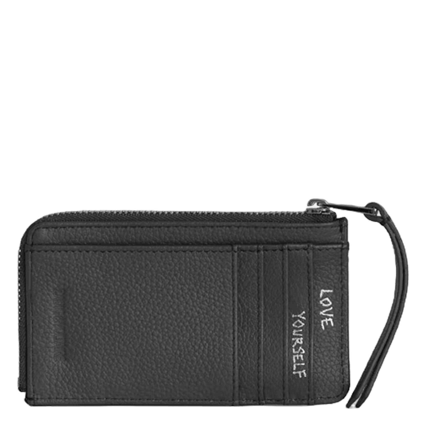 Porte-cartes en cuir zv card ZADIG&VOLTAIRE Gris