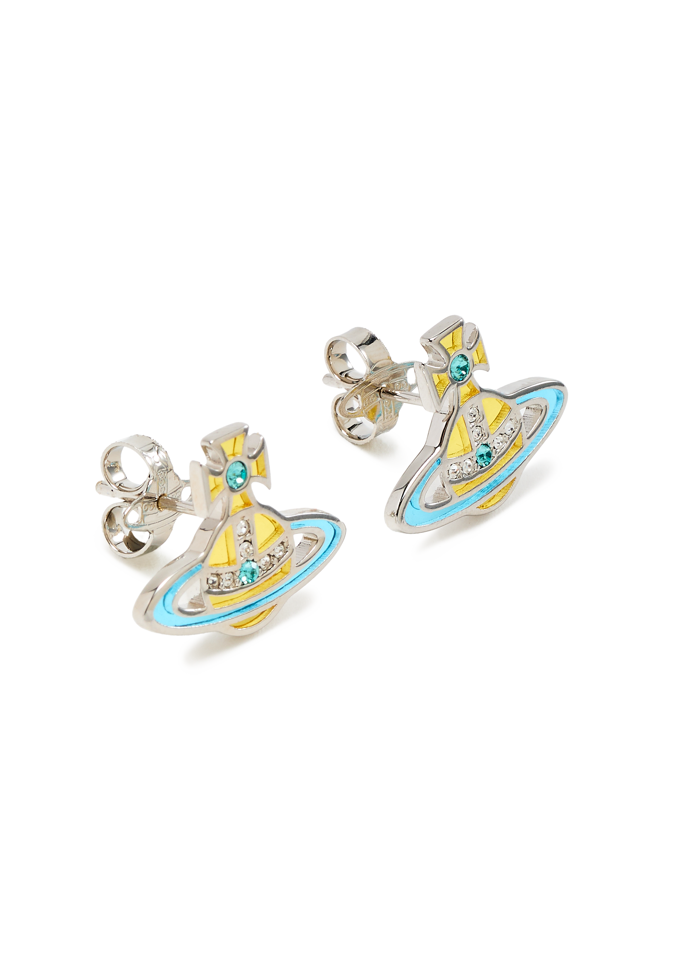 Boucles d'oreilles à cristaux VIVIENNE WESTWOOD Multicolore