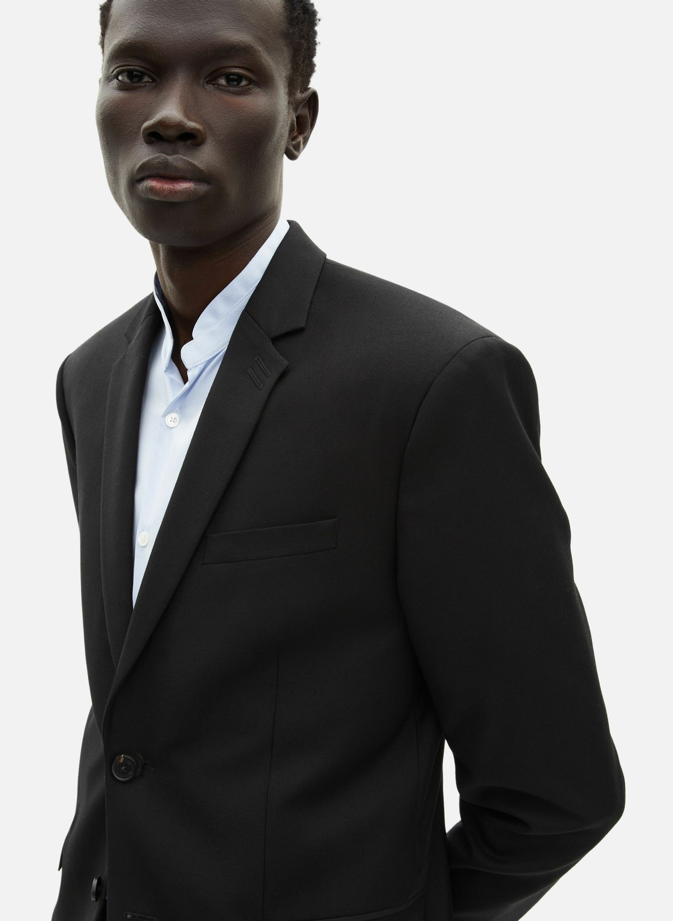 Veste de costume en laine coupe cintrée THE KOOPLES Noir