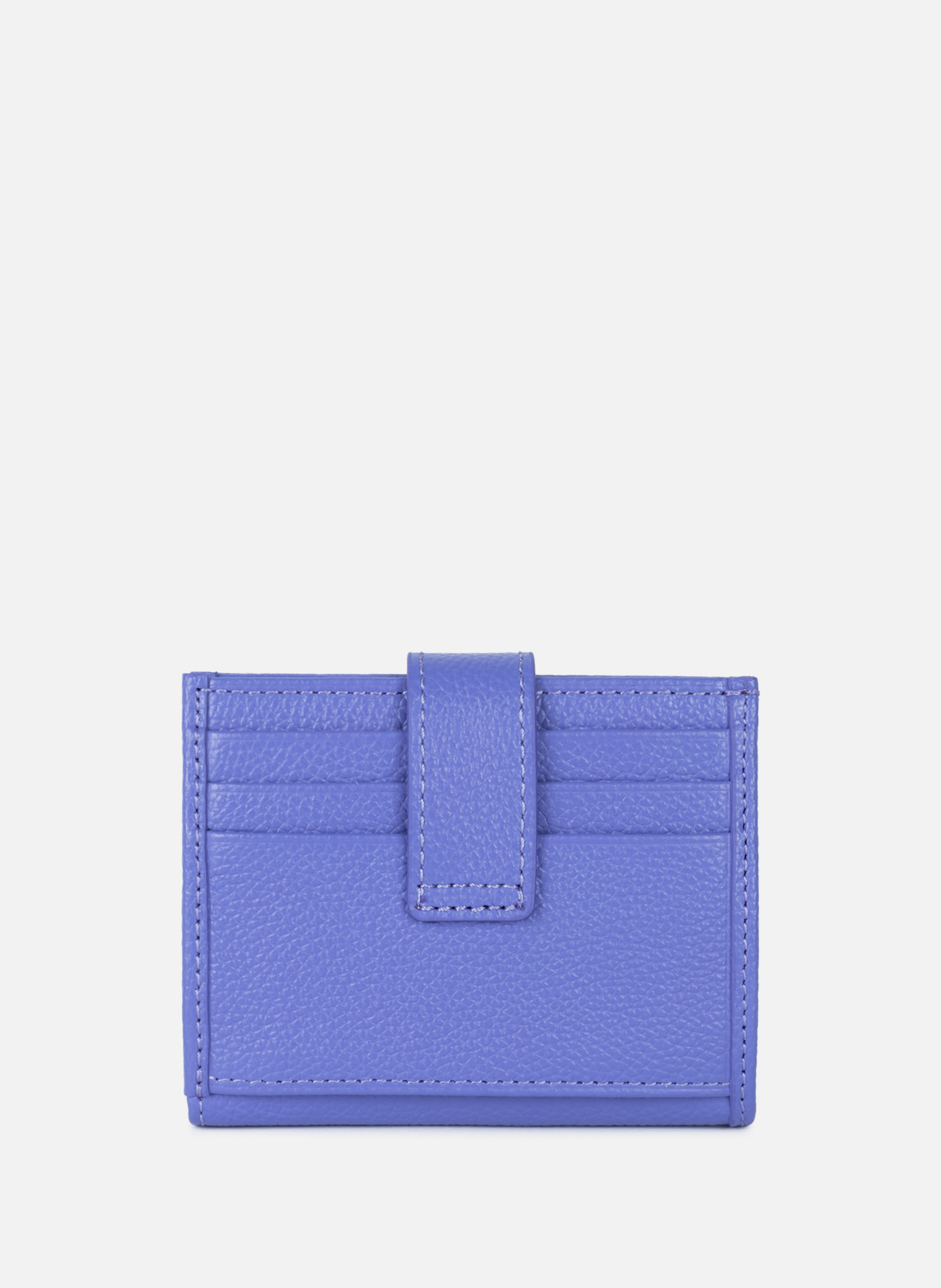 Porte-cartes - foulonné pm LANCASTER Bleu