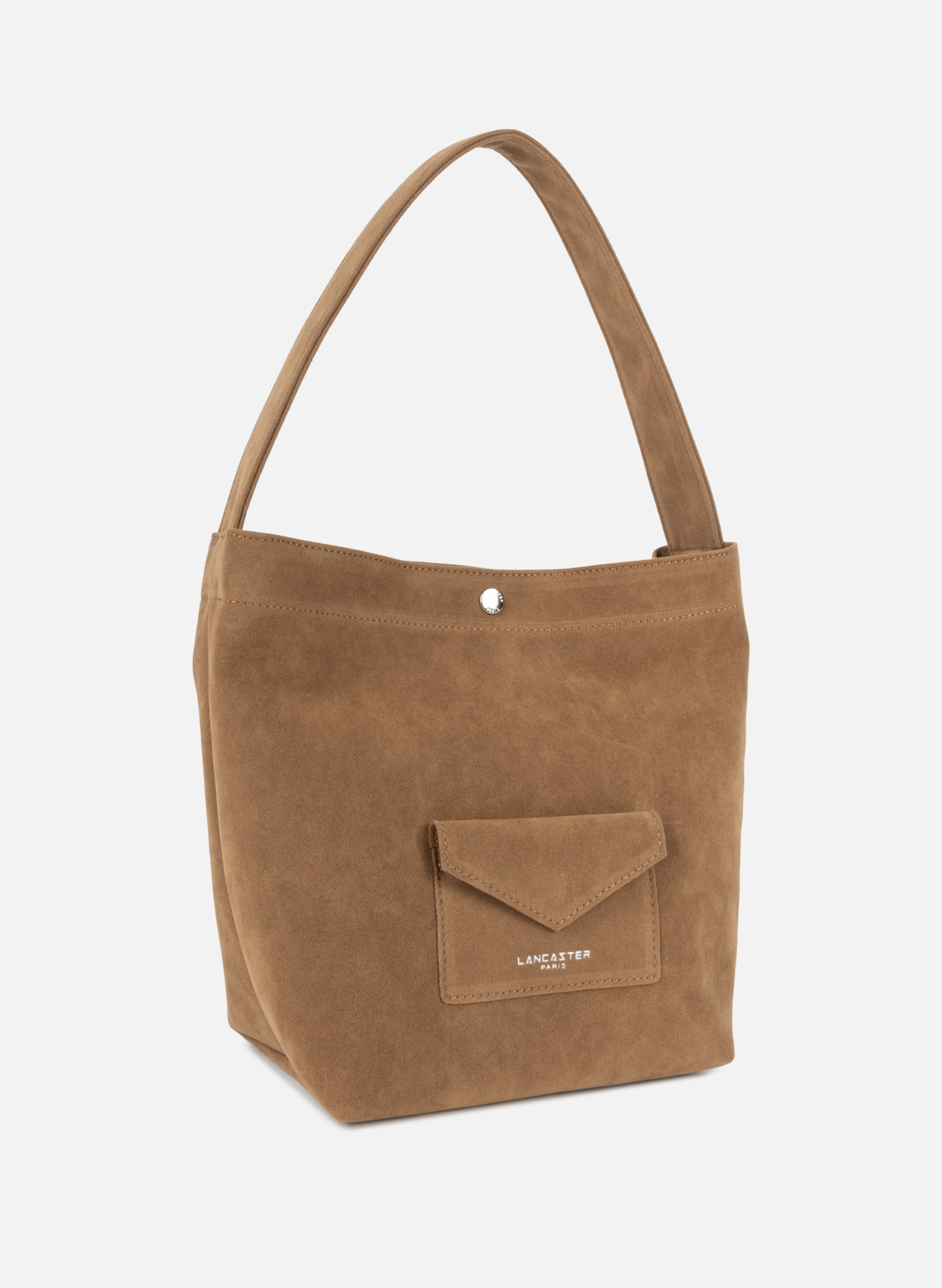 Mini bucket bag - Suédine KBA LANCASTER Brown