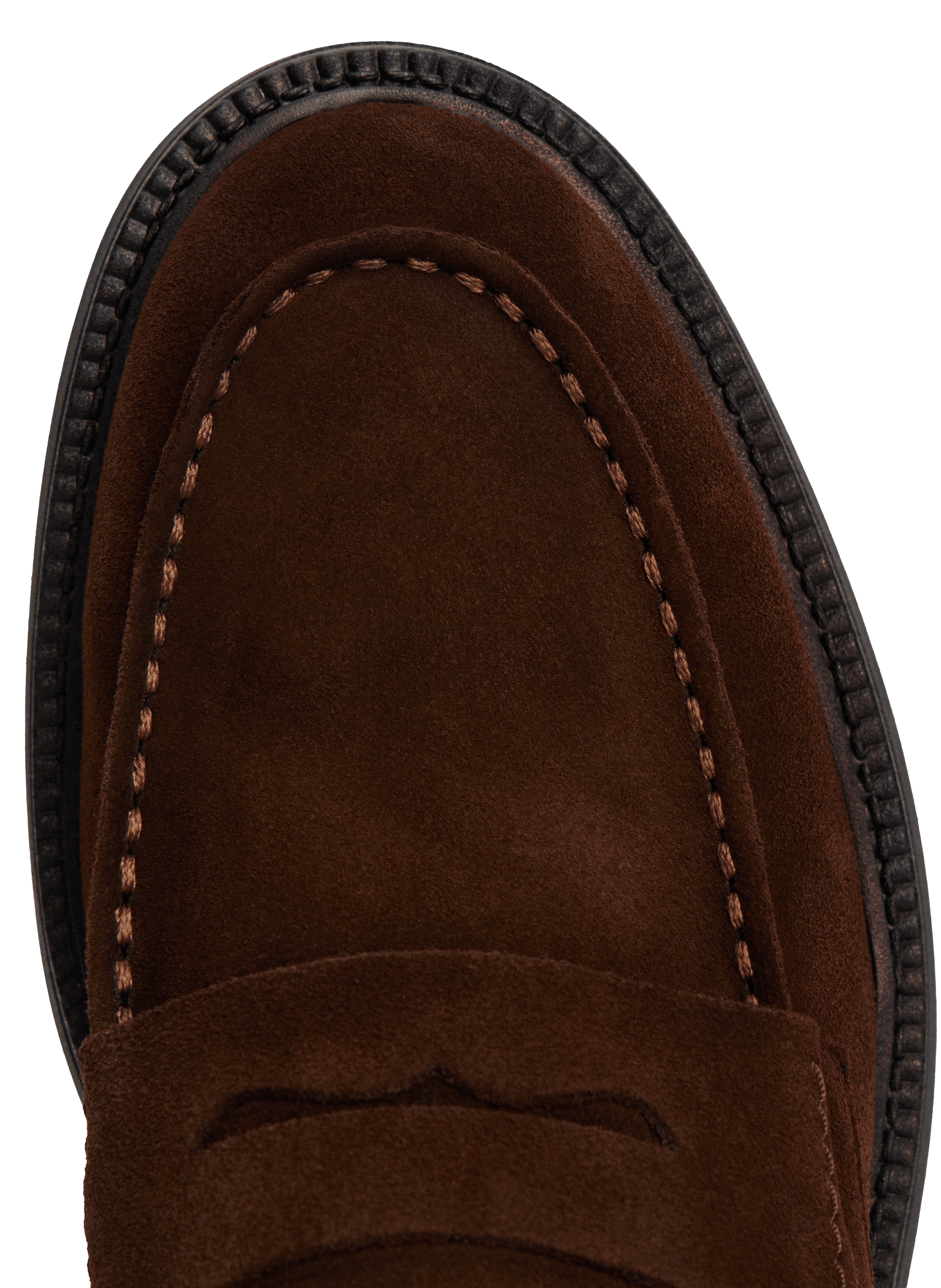 Suede loafers TOMMY HILFIGER Brown